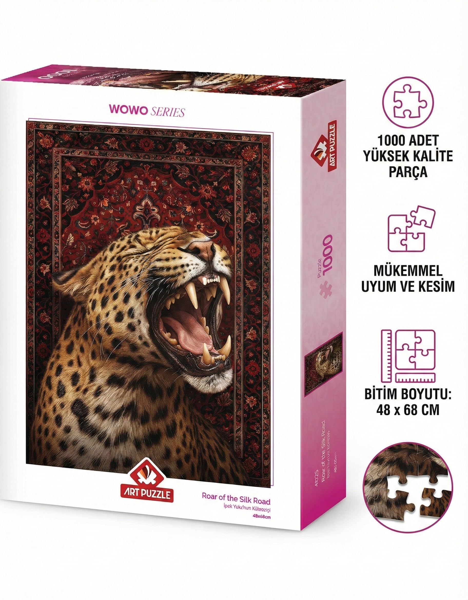 Art Puzzle İpek Yolu'nun Kükreyişi 1000 Parça Puzzle : Amazon.com