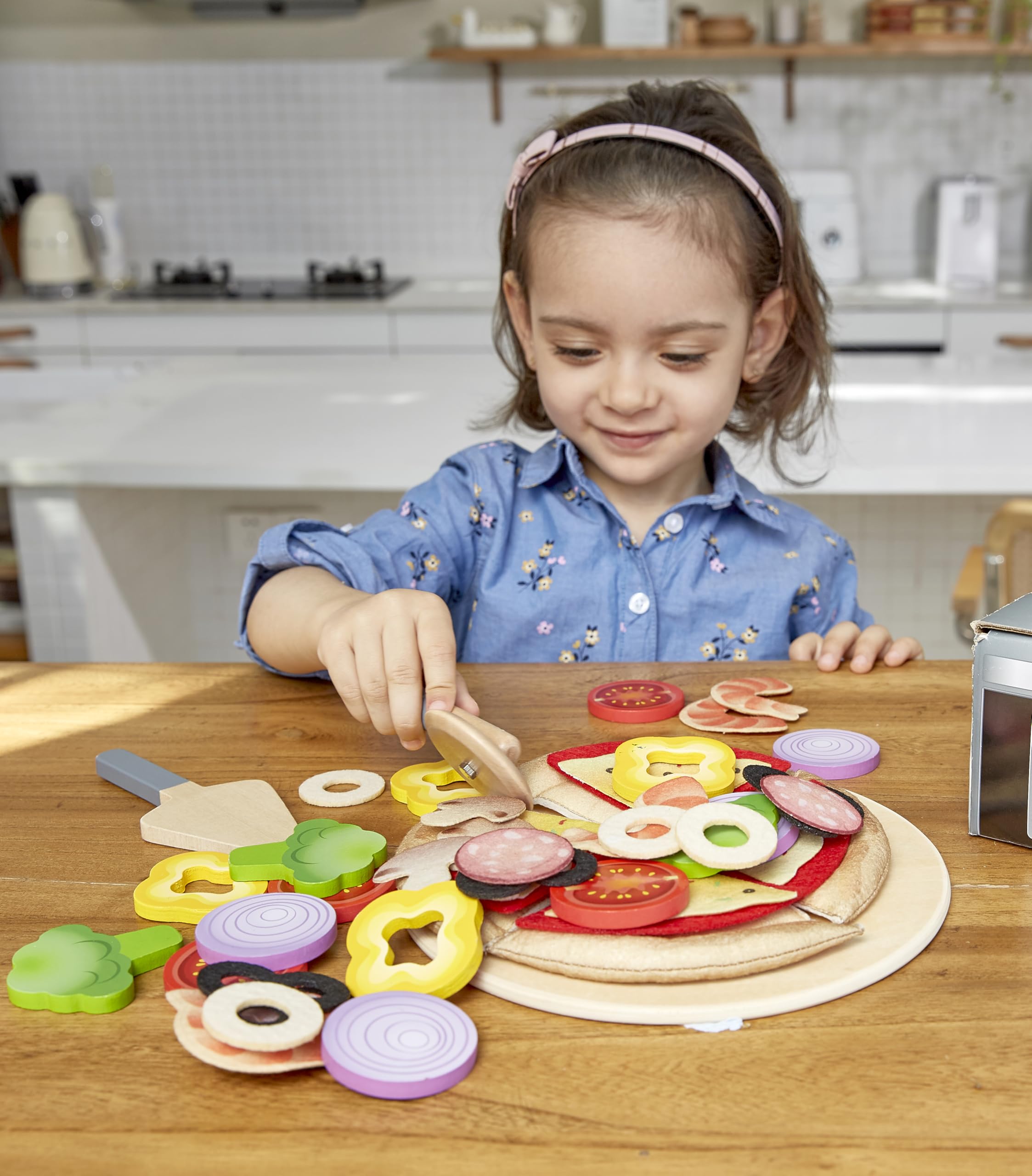 Hape E3173 - Set da Gioco Pizza Perfetta
