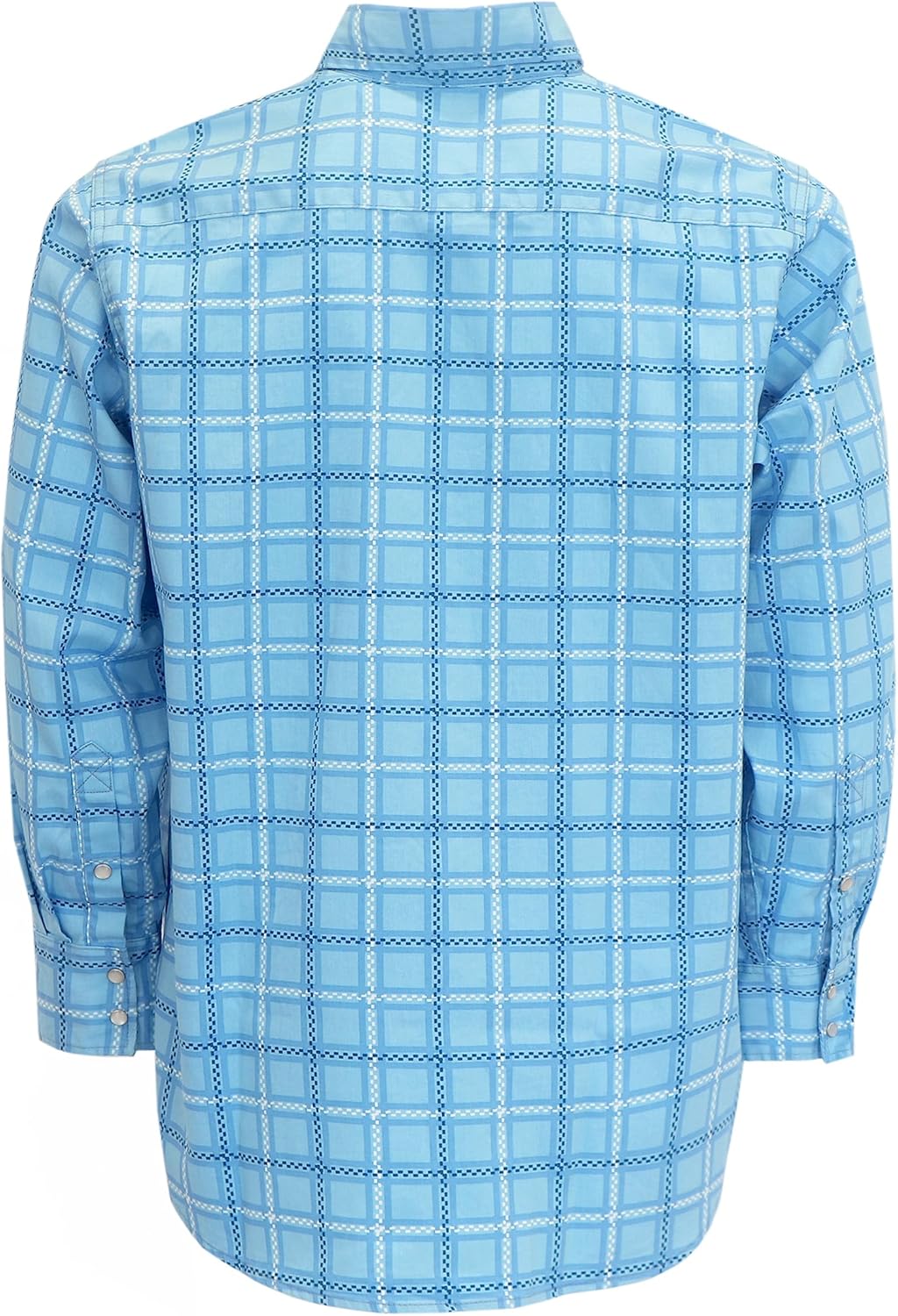 BOCOMAL FR Shirts for Men Printed Plaid Flame Resistant NFPA2112/CAT2 6.5oz Lightweight Fire Retardant Shirt - Image 3