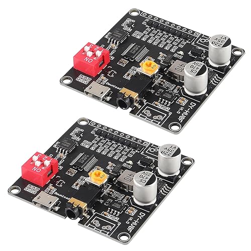 2 unids tablero de módulo de reproducción de voz MP3 reproductor de música 20 W 12 V 24 V placa de sonido de alta potencia UART ES amplificador de