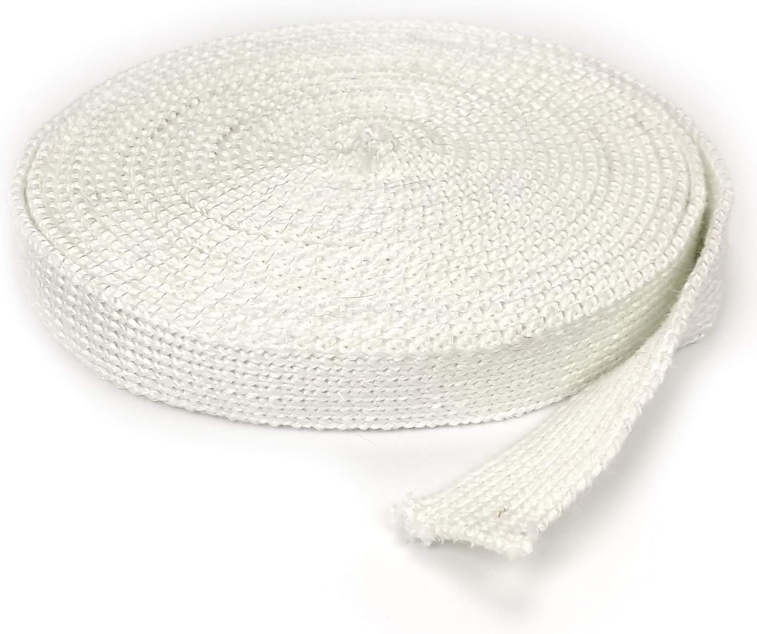 Lynn Manufacturing High Temperature Flat Gasket Tape, 1000F, White