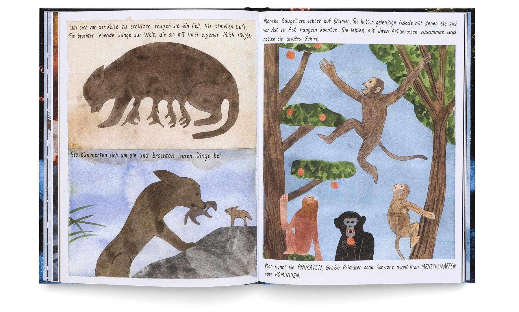 Was wir über Leben auf der Erde wissen: Urknall, Weltall und wir alle: Die Entstehung des Lebens und die Evolution poetisch und magisch erzählt. Sachbilderbuch für Kinder ab 6