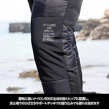 Amazon | [ドレス] アクティブサーモパンツ S~3XL 釣り 保温 防寒 防風
