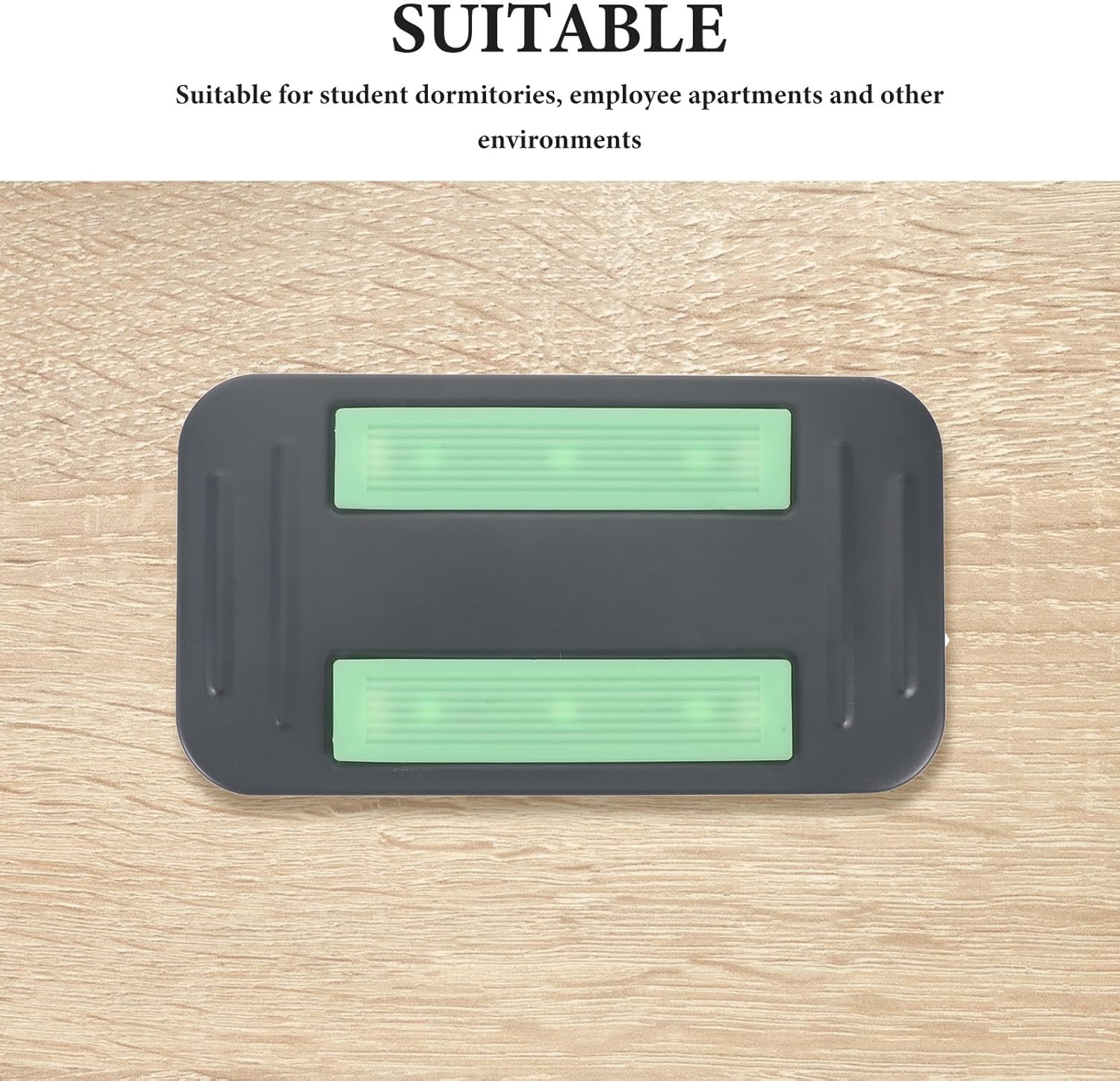 DOITOOL 3pcs Dorm Bed Ladder Pads College Loft Bed Step Stool Iron Foot Support Step Pads Removable Ladder Protector for College Dorm Bedroom Accessories