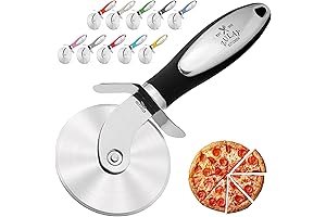 Zulay Kitchen Premium Pizza Cutter - Cut Pizzas with Ease