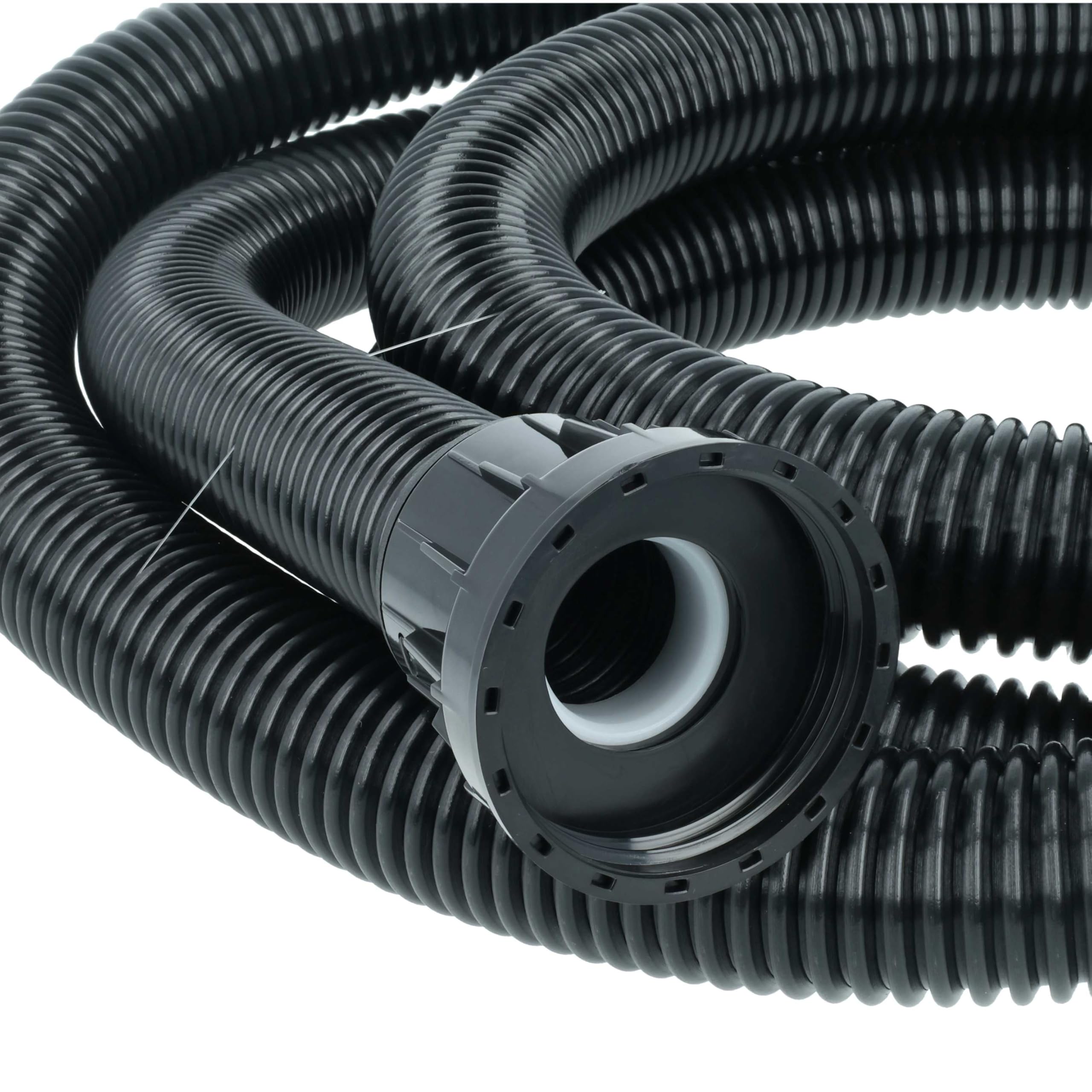 vhbw Vervangende slang voor stofzuiger, 2,7 m, 32 mm, ronde aansluiting, compatibel met Numatic Henry 180 Plus PPR180-11, 240 Plus PPR240-11 stofzuiger, zwart