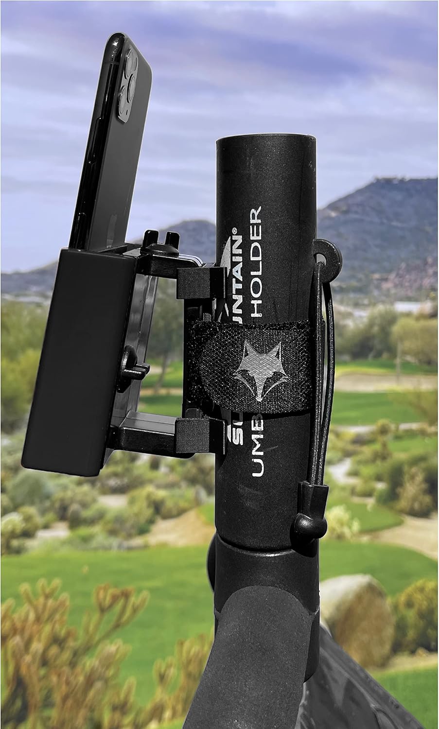 Phone Caddy for Push Carts Phone Mount for Golf Push