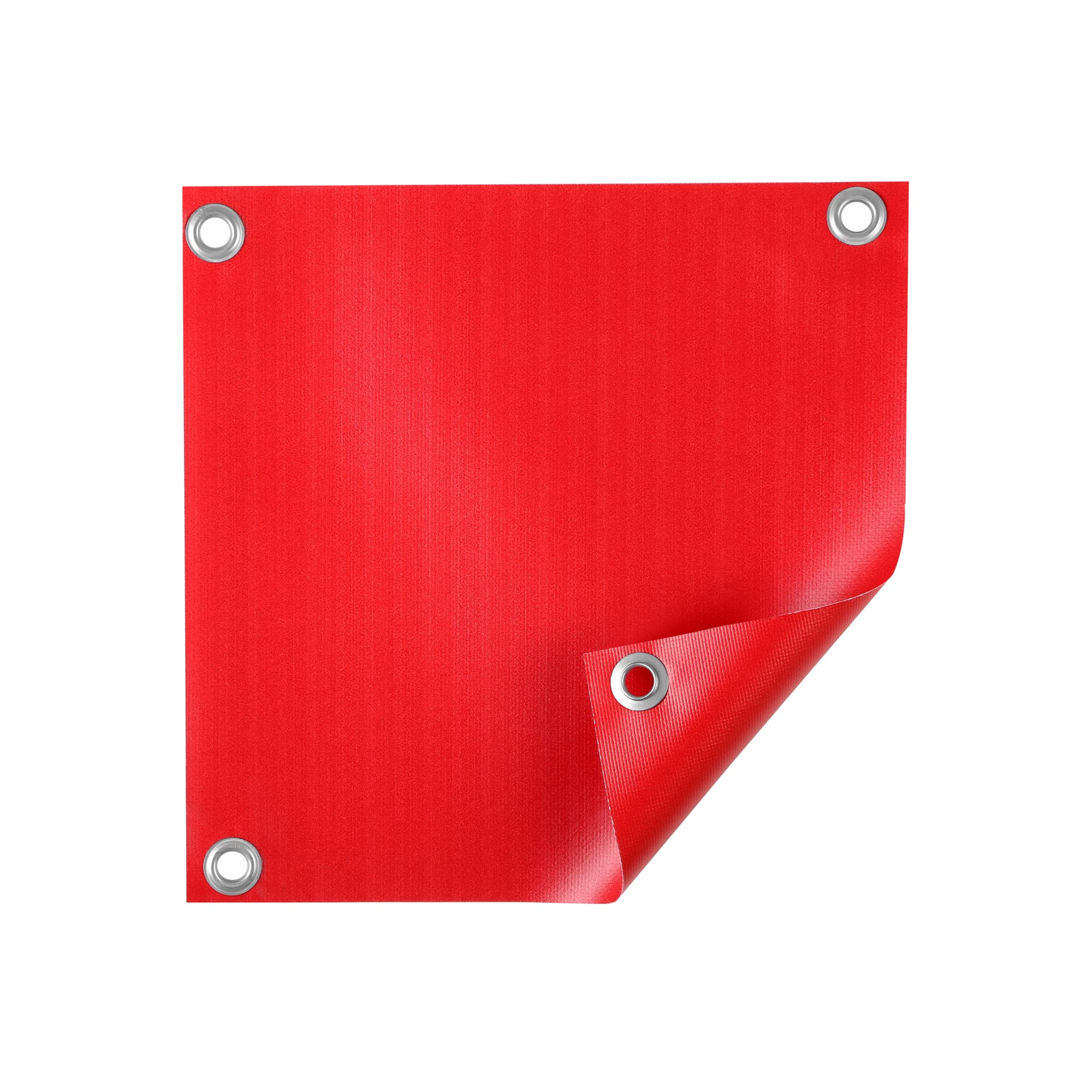 Drapeaux D'Avertissement Rouges 30 X 30cm, 2 Pièces Drapeaux