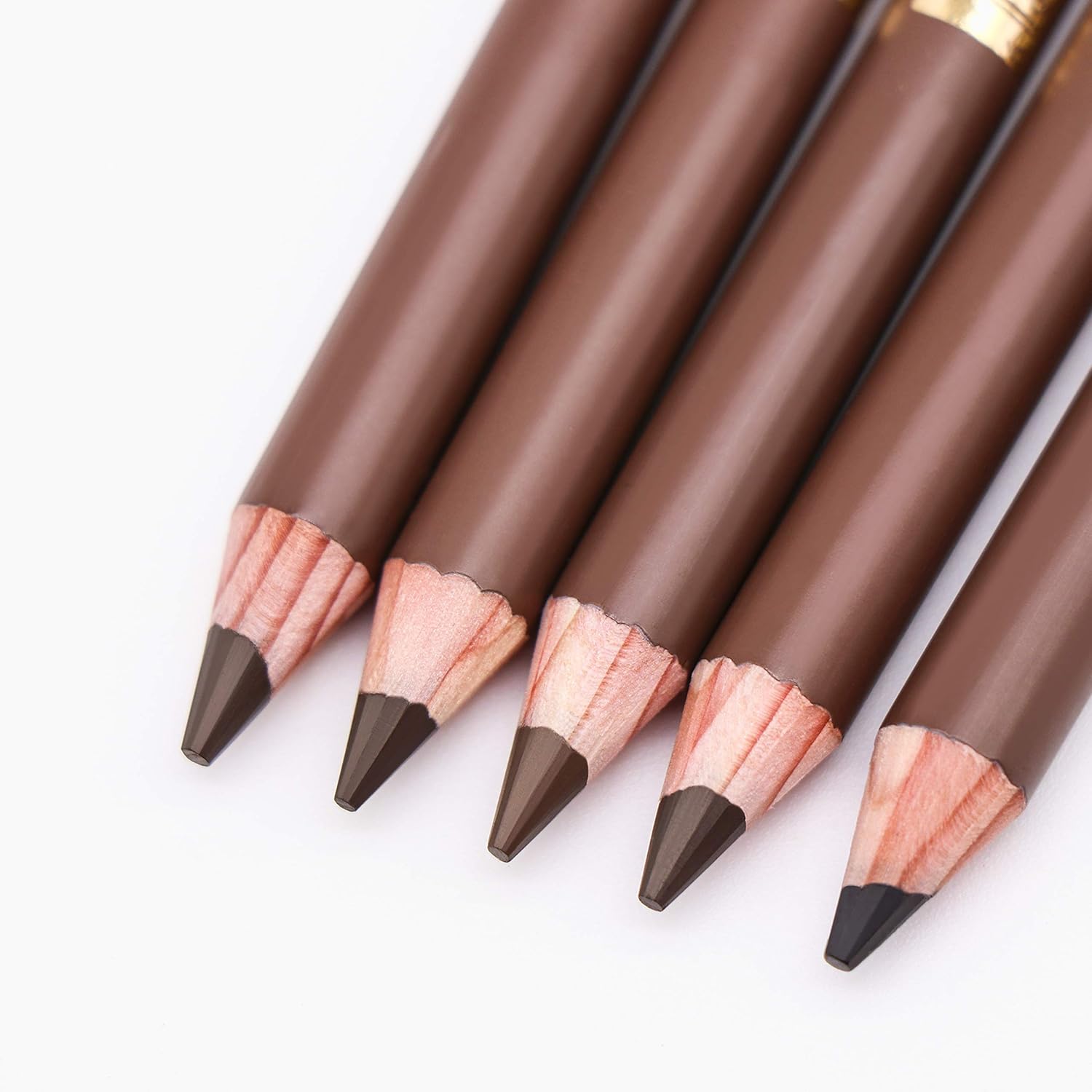 1pcs Eyebrow Pencil Longlasting Waterproof Durable Liner Eyebrow 5 Colors to Choose (2# Dark Brown) : Beauty & Personal Care
