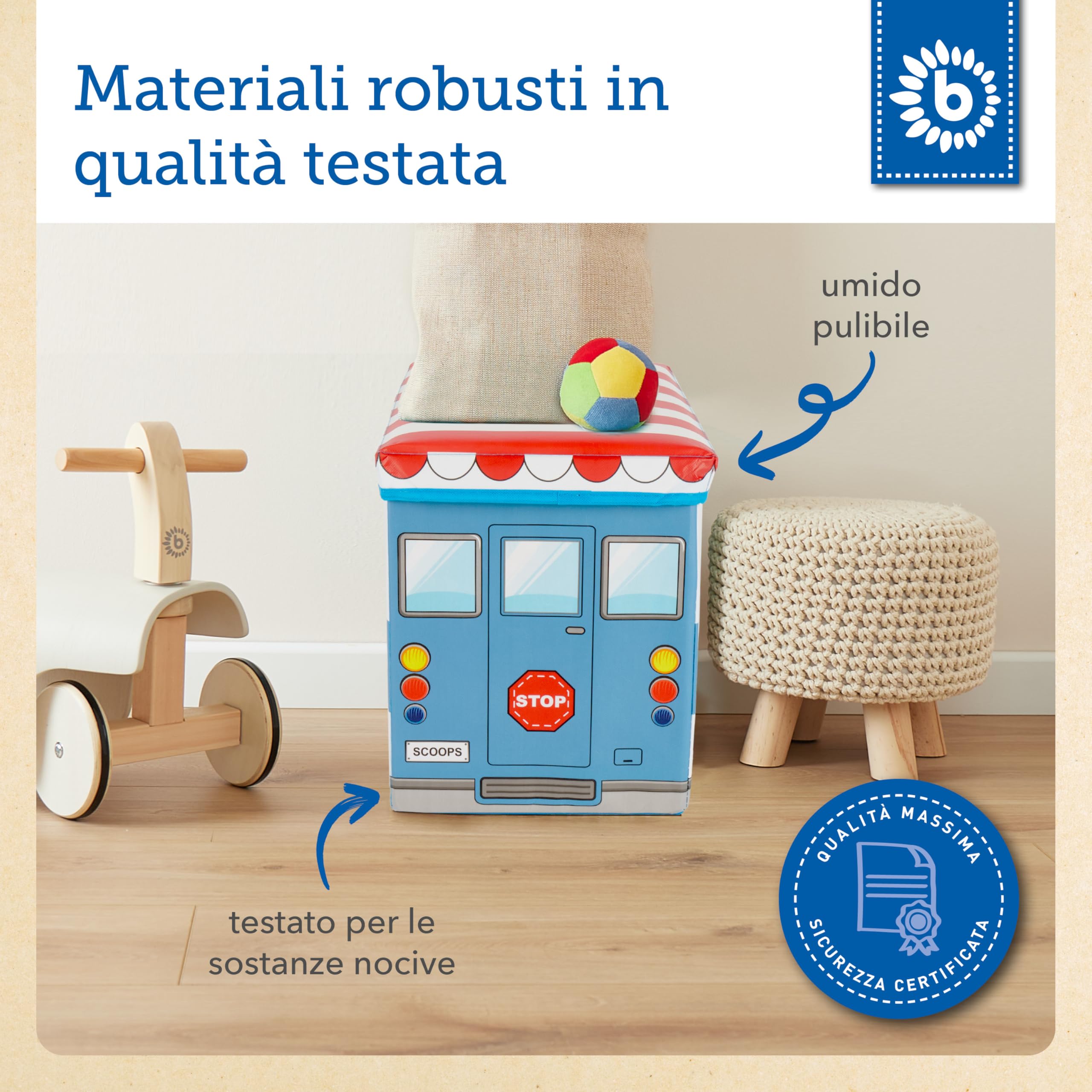 Contenitori e sedili Bieco