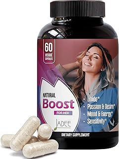 Jadee Female Libido Booster for Women - Increase Passion, Desire & Excitement - Relieve Stress, Reduce Dryness & Heighten Sensitivity - Arousal Energy Mood Booster - Aphrodisiac Supplements for Women