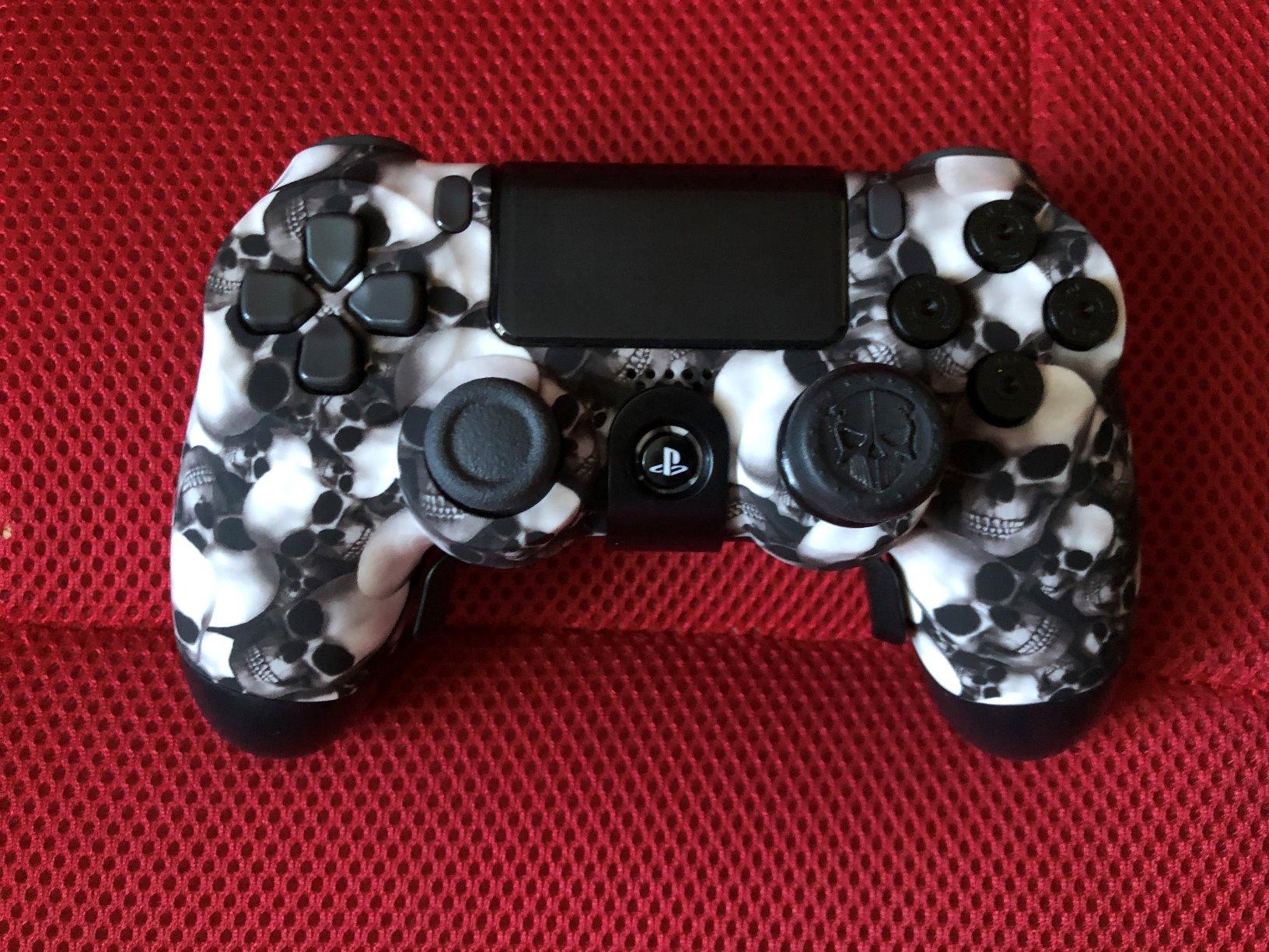 Amazon.com: eXtremeRate Ghost Skull Patterned Custom Faceplate Cover ...