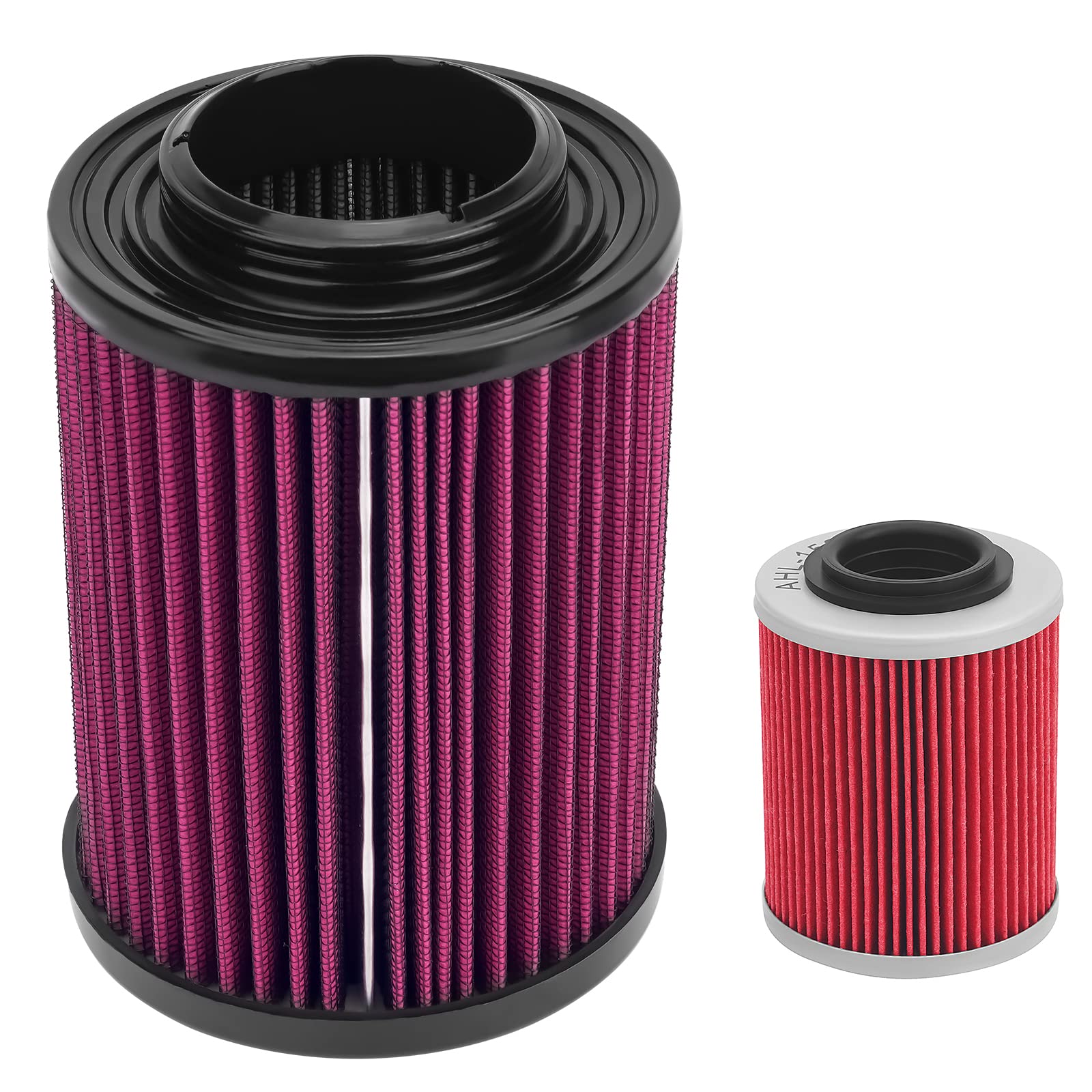 AHL Motorrad 707800371 luftfilter & Ölfilter 420256188 Kompatibel mit Can-Am Outlander 1000R 1000 800R 650 570 450 Max Renegade 1000R 1000 800R 850 570 500 4x4 6x6 DPS EFI XMR 2012-2019