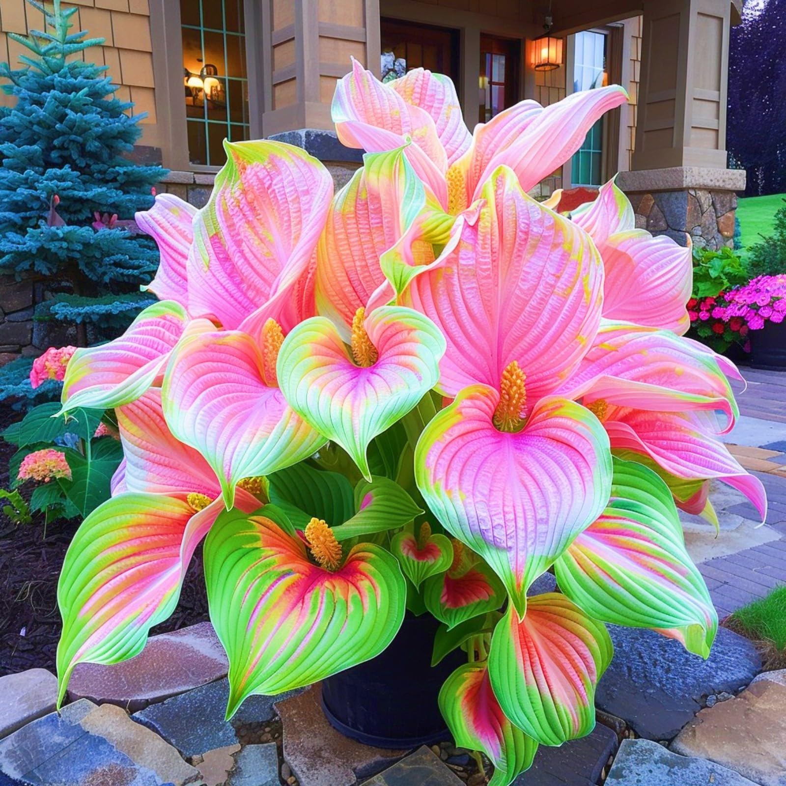 Hostas Plants Garden Flowers Wedding Flowers-15Bulbs-h