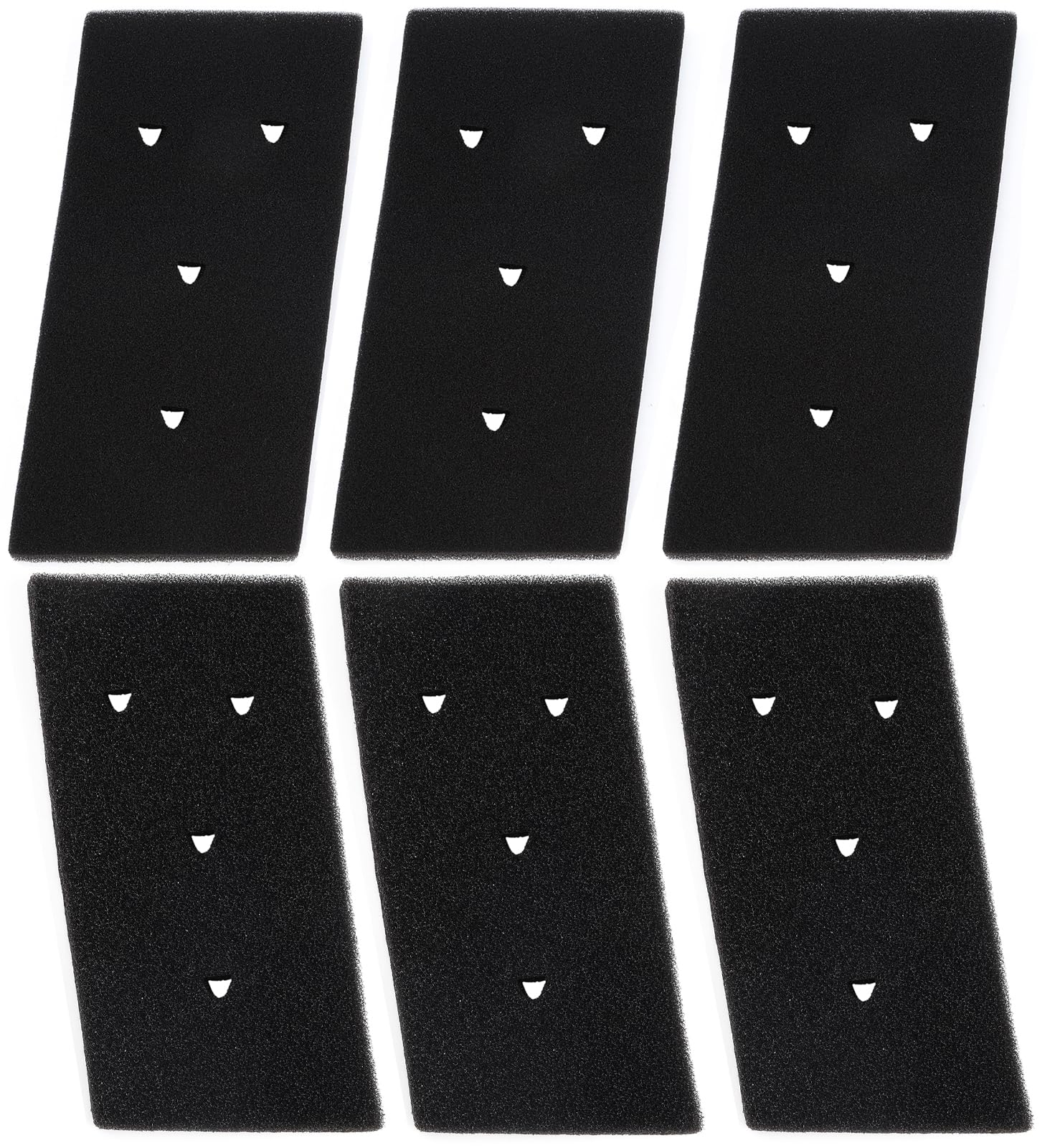 Pyroclasia 6 Stück Trockner Filter für Bauknecht Privileg Whirlpool HX 481010716911 Wärmepumpentrockner 230 x 115 x 14mm Schaumfilter Flusenfilter Dryer Filter Schaumstoff Schwammfilter Filtermatte