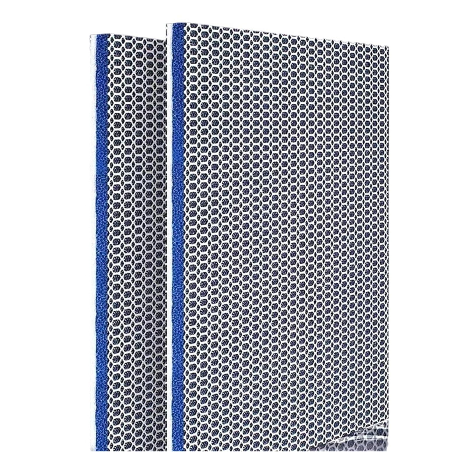 Filtro de esponja 8D para estanque de peces, purificador de algodón, purificación de agua, filtro sin gel, mediano sin gel, diseño de 8 capas (60 x 30 x 2 cm)