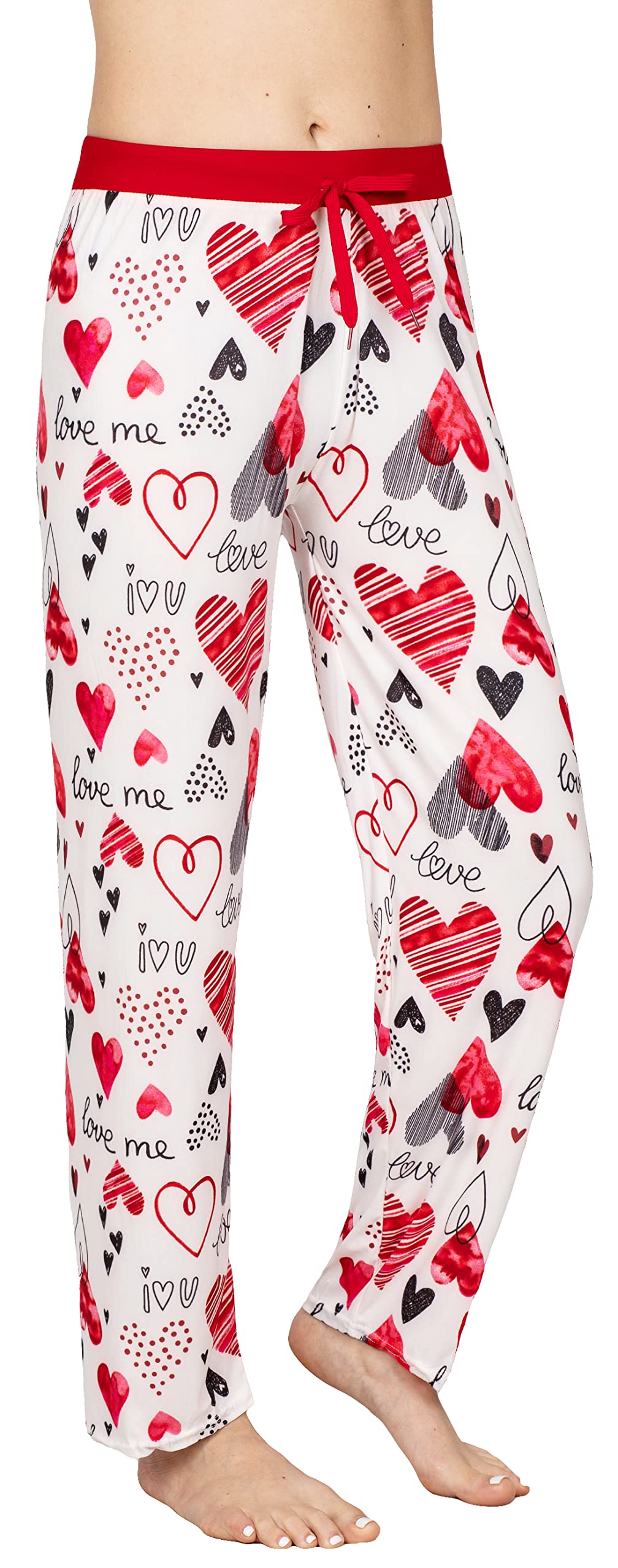 Victoria Collection Womens Silky Pajama Lounge Pants