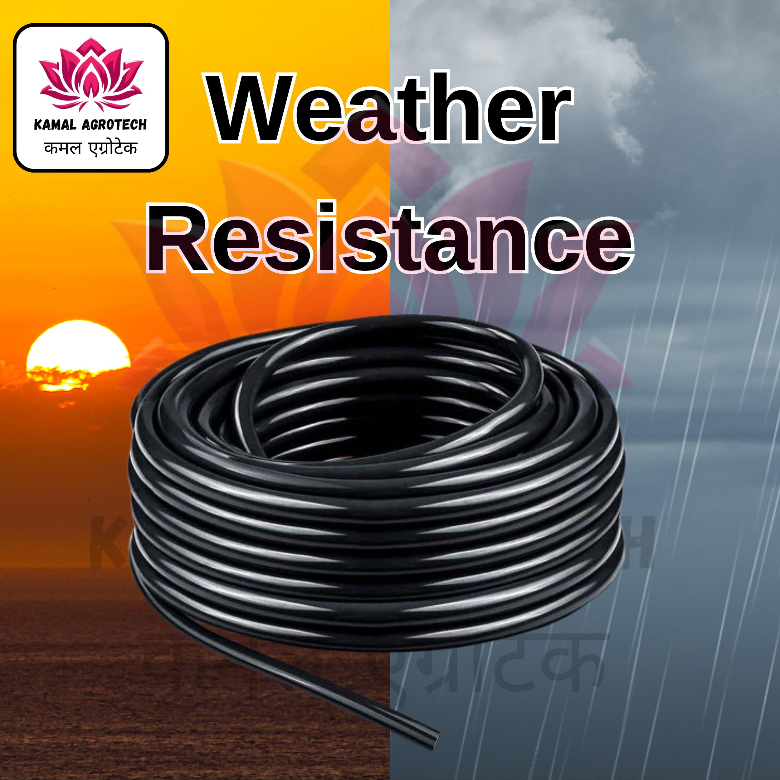 Drip Irrigation Pipe - 50 Meter Main Supply Line -3