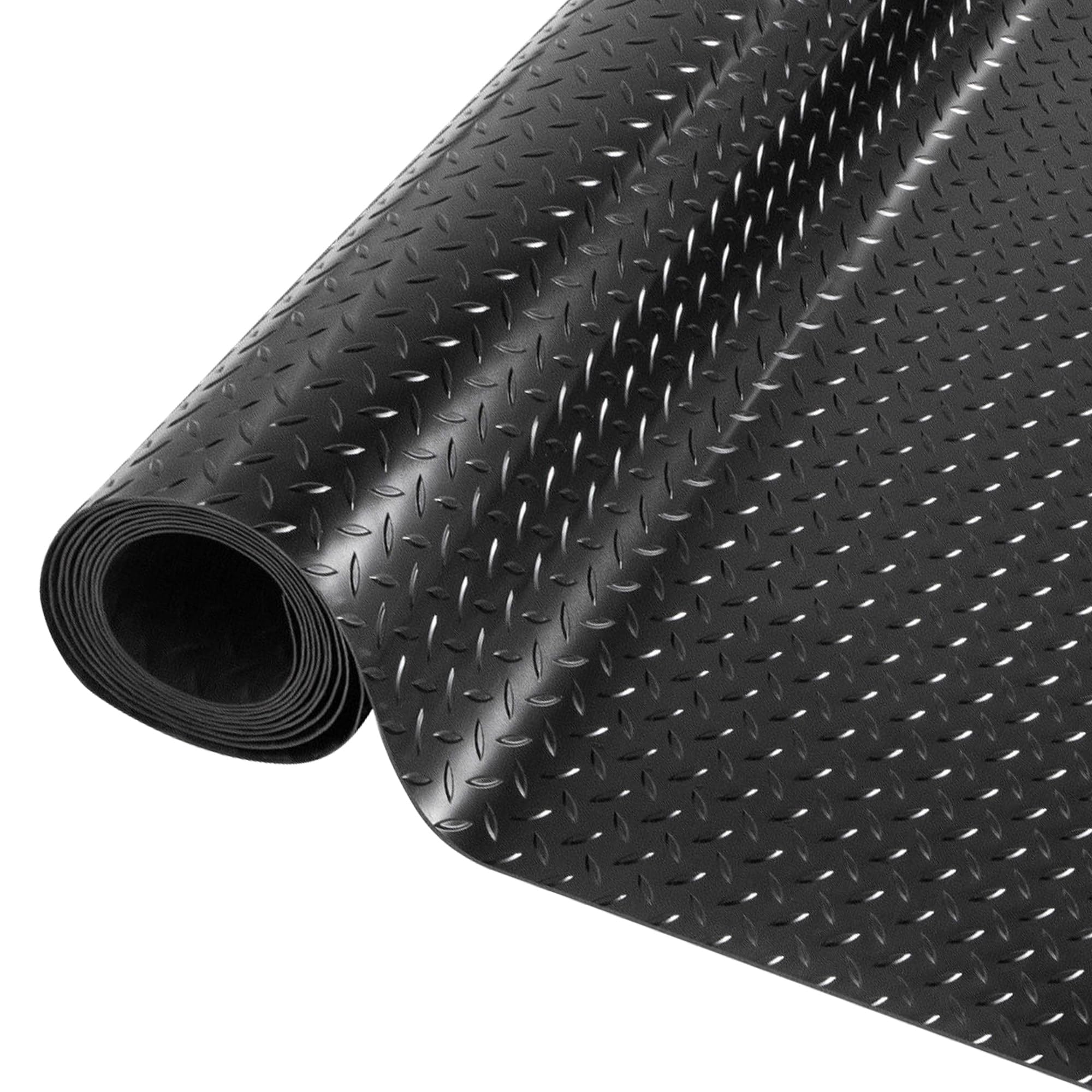 Revêtement de sol en caoutchouc robuste diamant, tapis haute résistance pour zone de sport