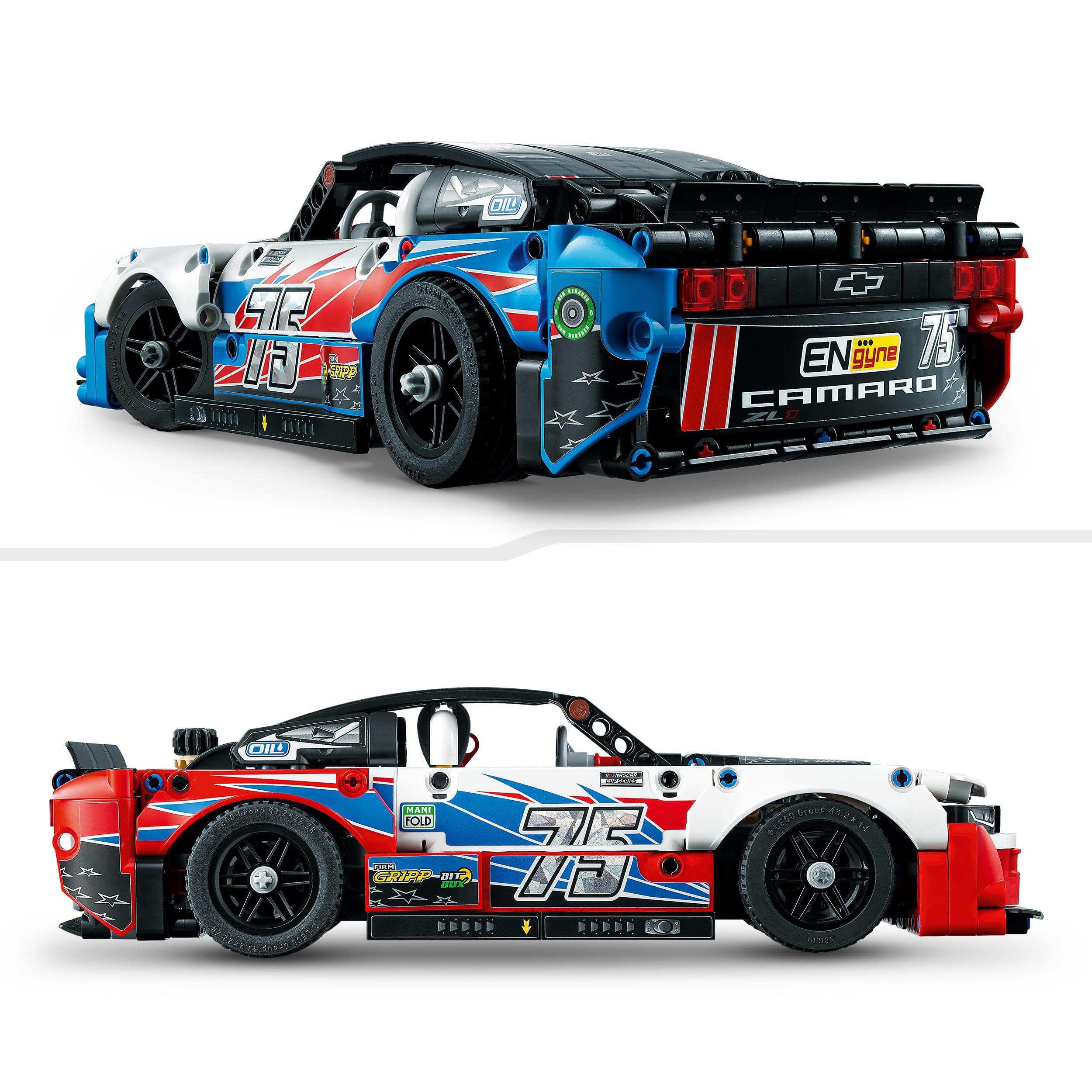 Amazon.com: Lego 42153 Technic NASCAR Next Gen Chevrolet Camaro