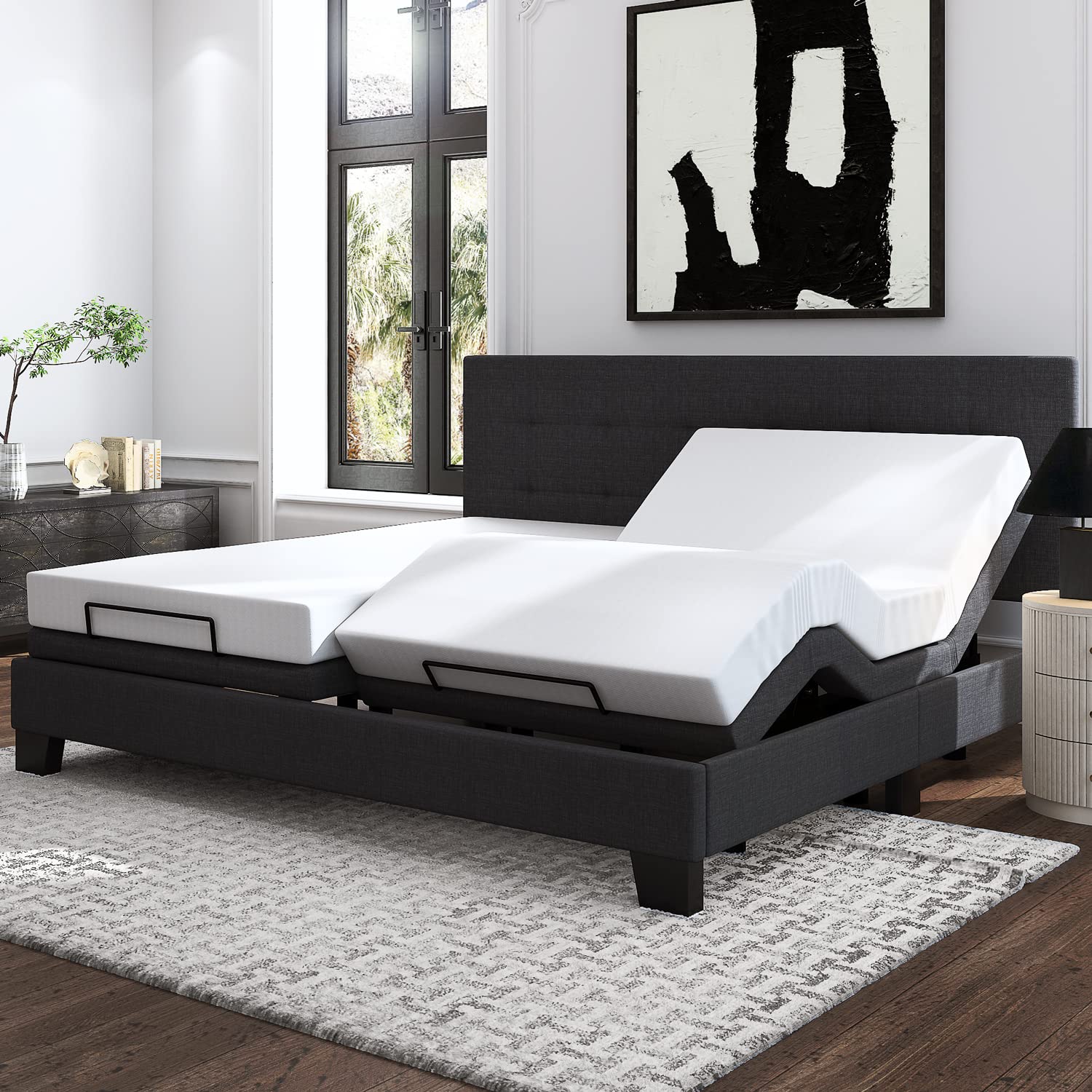 Split King Size Bed Frame 