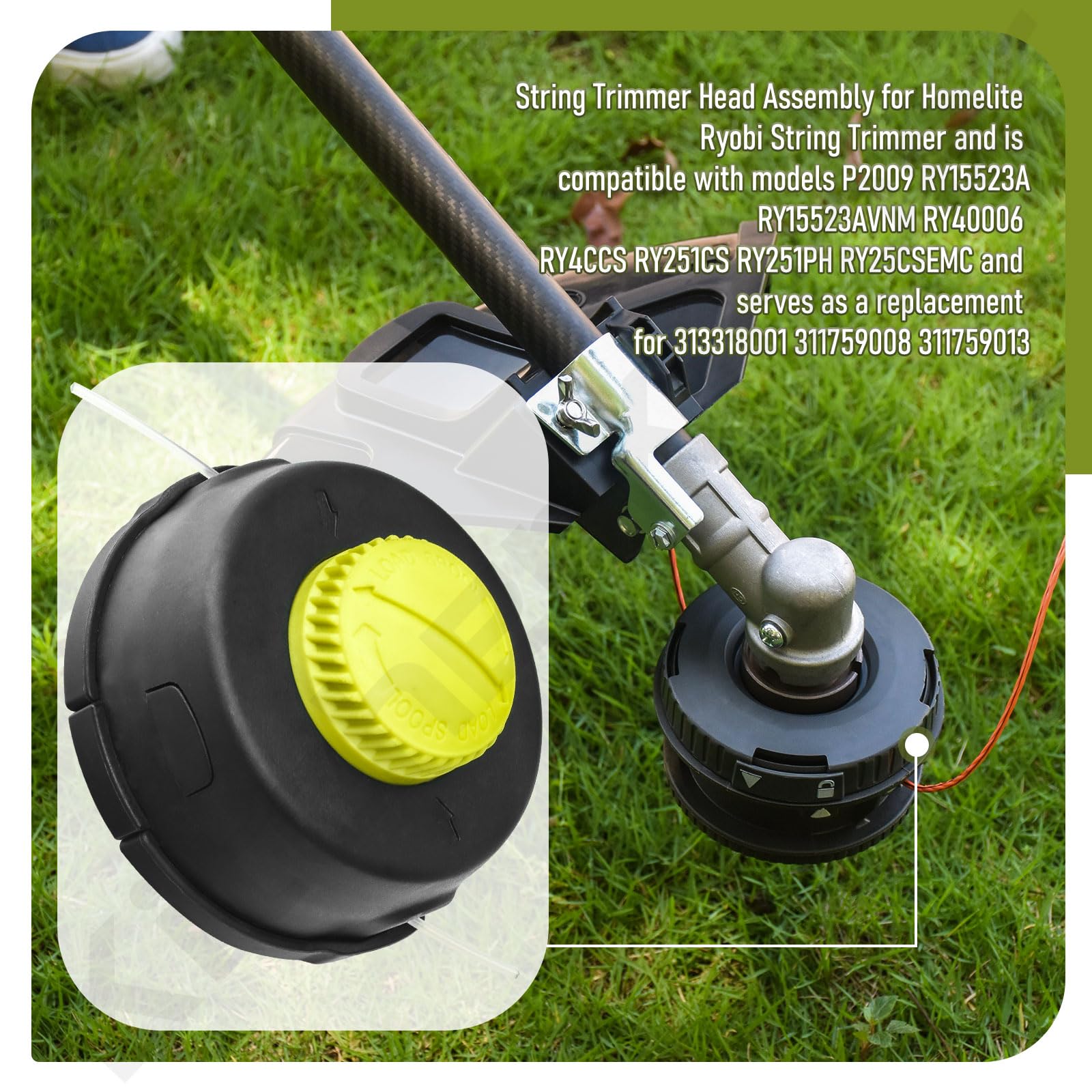 Amazon.com: KitchenKipper 313318001 311759008 String Trimmer