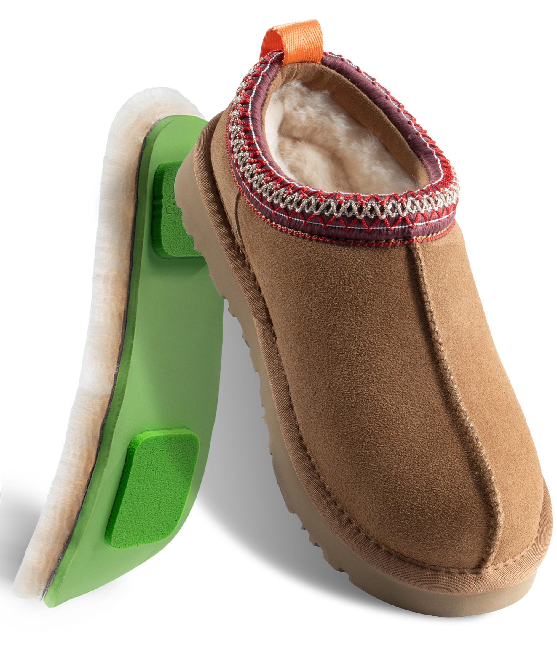 MelSyd Women's Sheepskin Clogs
