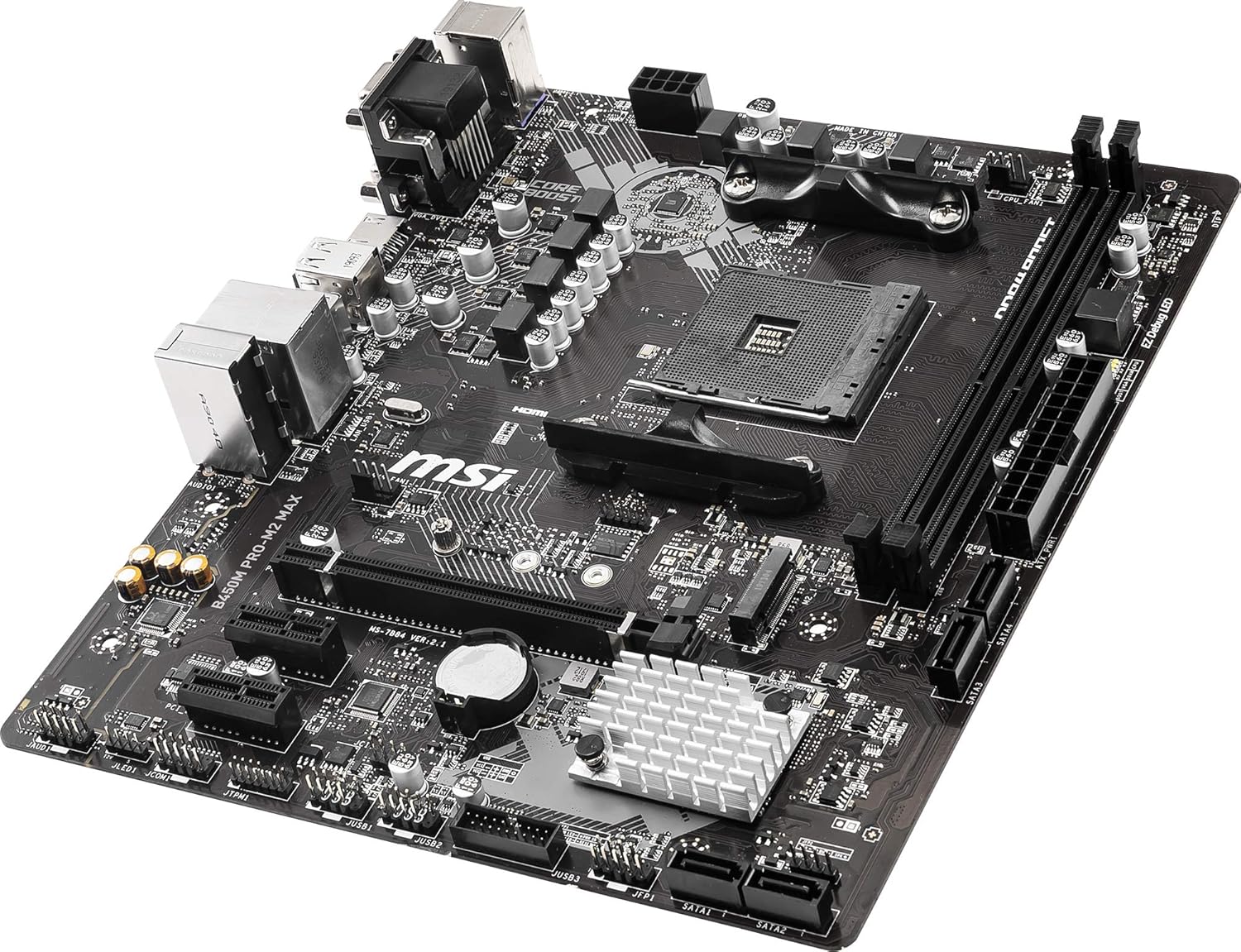 MSI B450M PRO-M2 MAX Motherboard AMD B450 Chipset, Martinique Ubuy