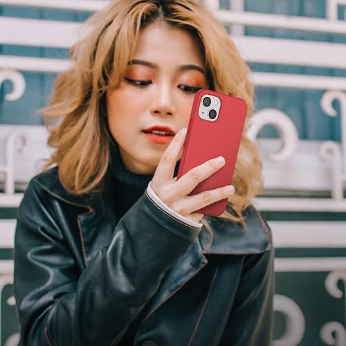 Miniatura 7 de MOTIVE Funda de silicona líquida para iPhone 13 Mini, compatible con Magsafe, funda delgada a prueba de golpes, forro suave antiarañazos, colores