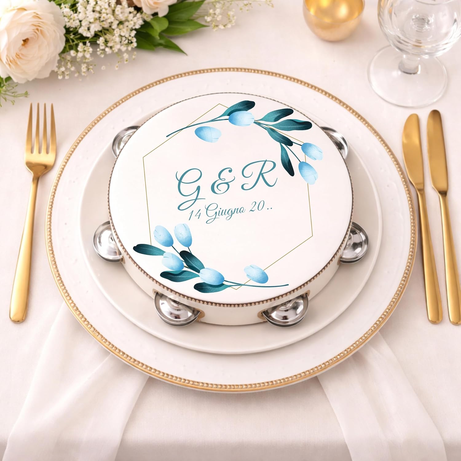 10 Tamburelli Personalizzati Matrimonio Gadget Evento Bomboniera 10-tamburelli-personalizzati-matrimonio-gadget-evento-bomboniera