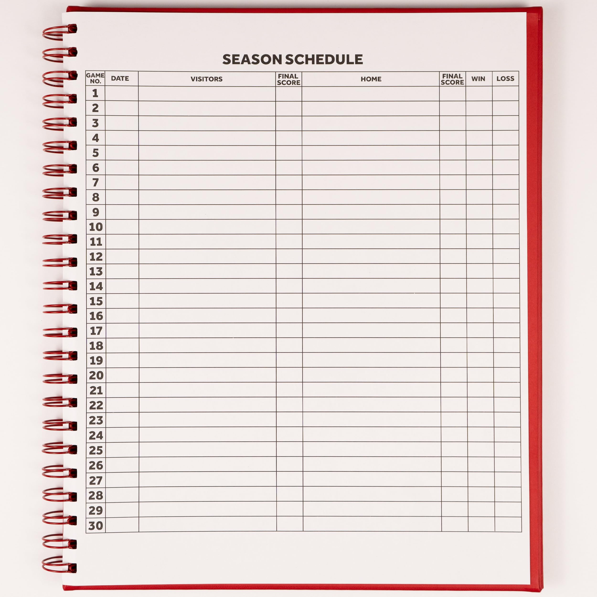 Murray Sporting Goods Elite Premium Baseball Scorebook
