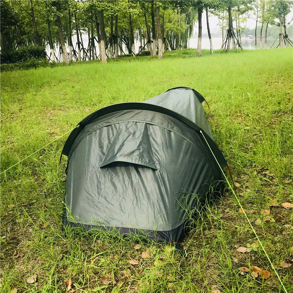 Lixada Biwaksäcke Trekkingzelt Campingzelt, Camping Schlafsack Zelt Einzelperson Zelt, Wasserdicht Leichte | 220 x 90 x 50 cm(690 g), für Outdoor-Camping Wandern Survival