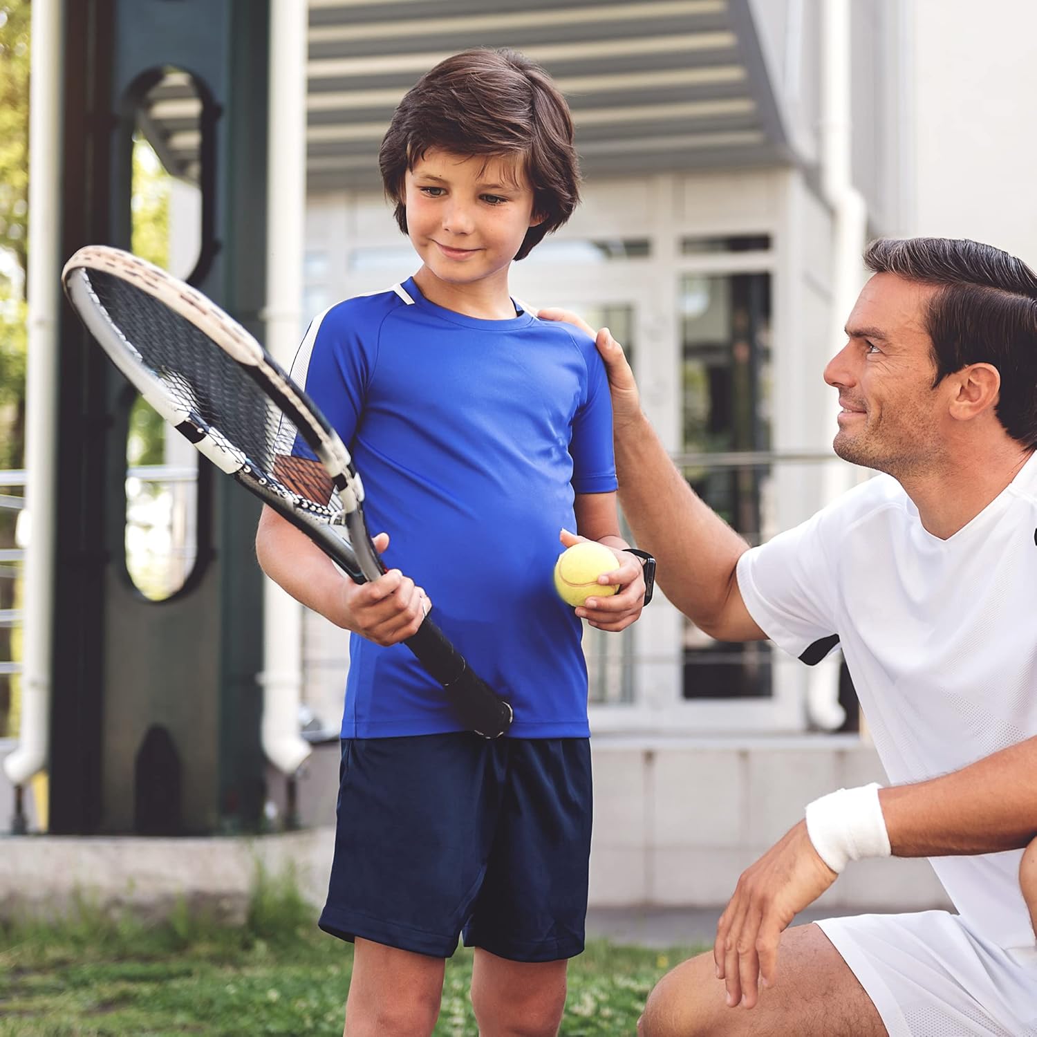 Boys Athletic Shorts Elastic Basketball Shorts Quick Dry Youth Shorts Sports Soccer Shorts for Boys with Pockets - Image 4