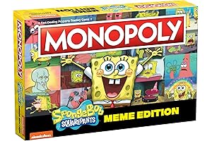 Monopoly Spongebob Squarepants Meme Edition: Bikini Bottom Board Battle