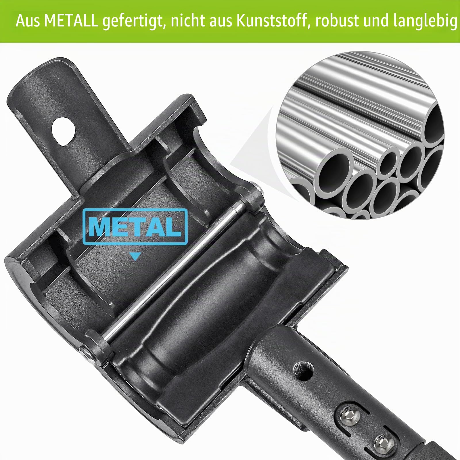 Kipika Verstellbarer Hantel zu Langhantel Konverter - EZ Curling Bar Adapter - Vielseitige Gewichtheberausrüstung für Home Gym