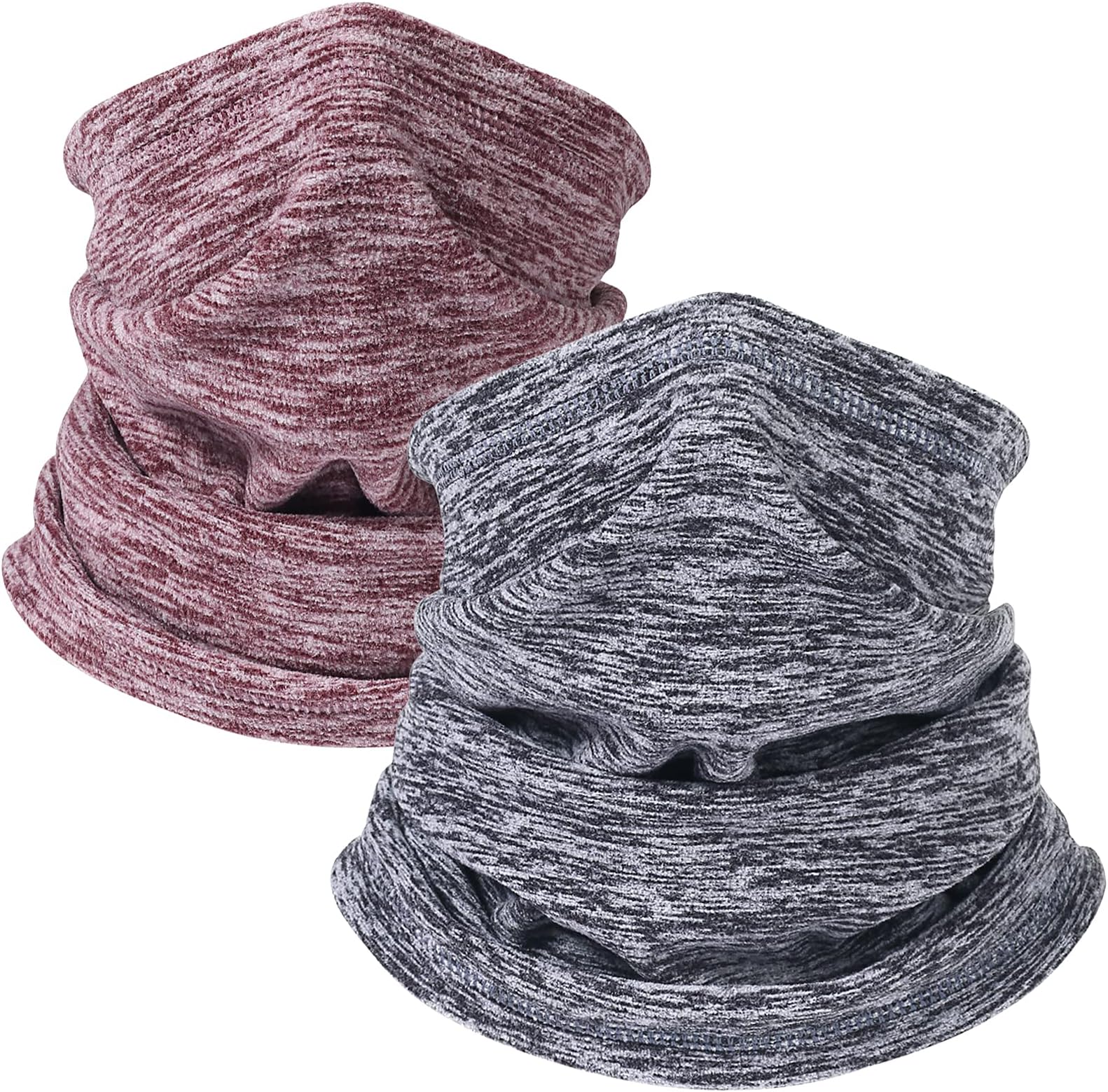 UHEREBUYUHEREBUY Winter Thermal Neck Warmer/Neck Gaiter Face Scarf/Face Cover Winter Ski Mask - Cold Weather Balaclava