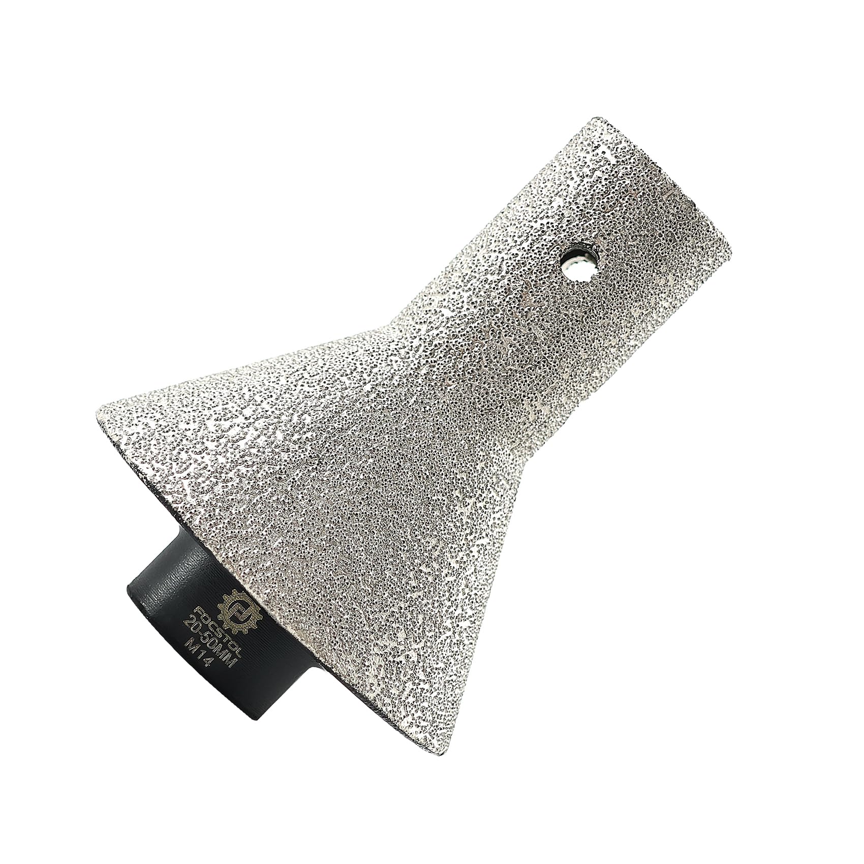 FOCSTOL Fresa Diamantata - 20-50mm Punte per Smusso Diamantata per Piastrelle Porcellanato Ceramica Marmo Granito M14 Filettatura