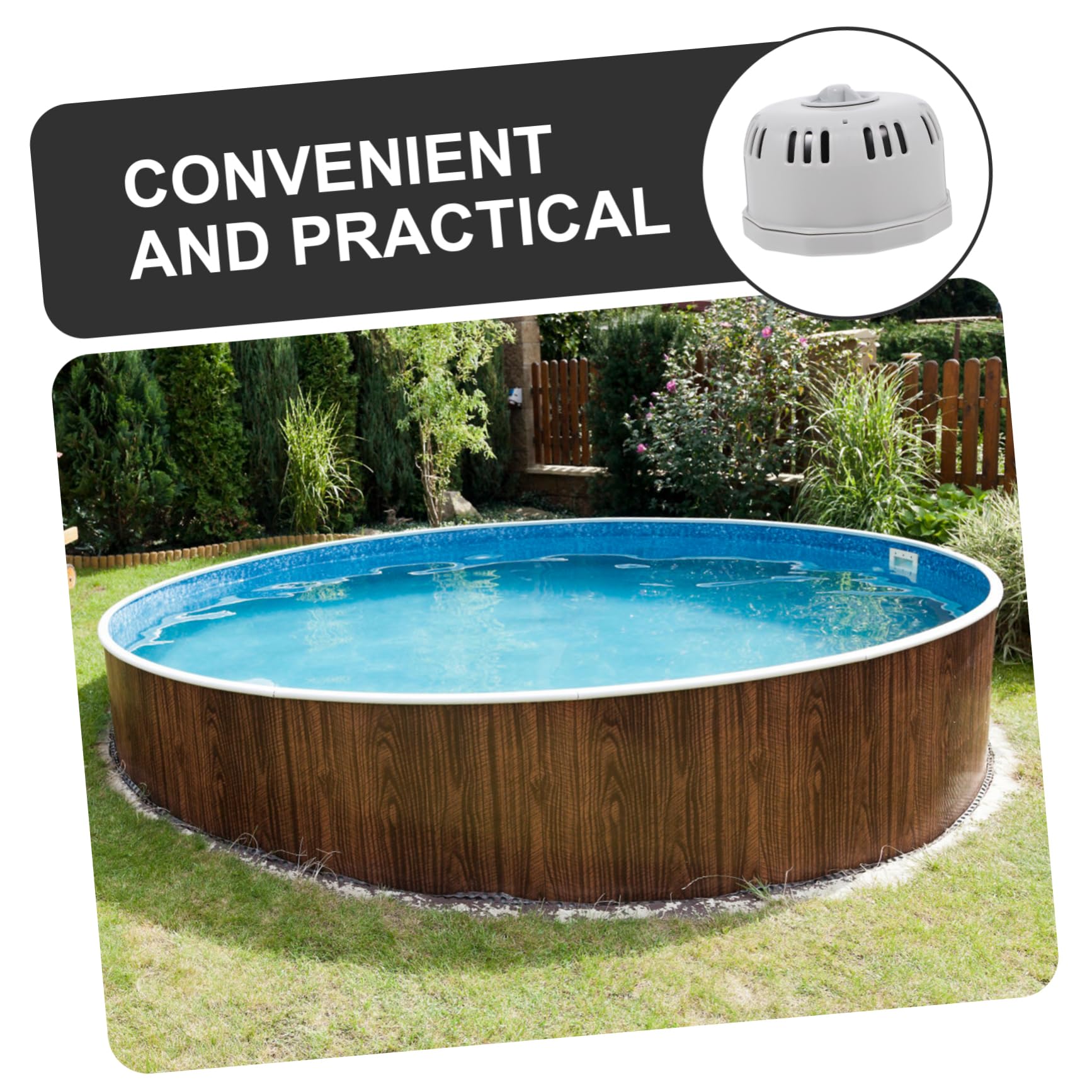 ORFOFE Soporte para Filtro de Bañera SPA Inflable Instalación Fácil y Material Abs para Piscina y Repuesto de Filtro de Piscina