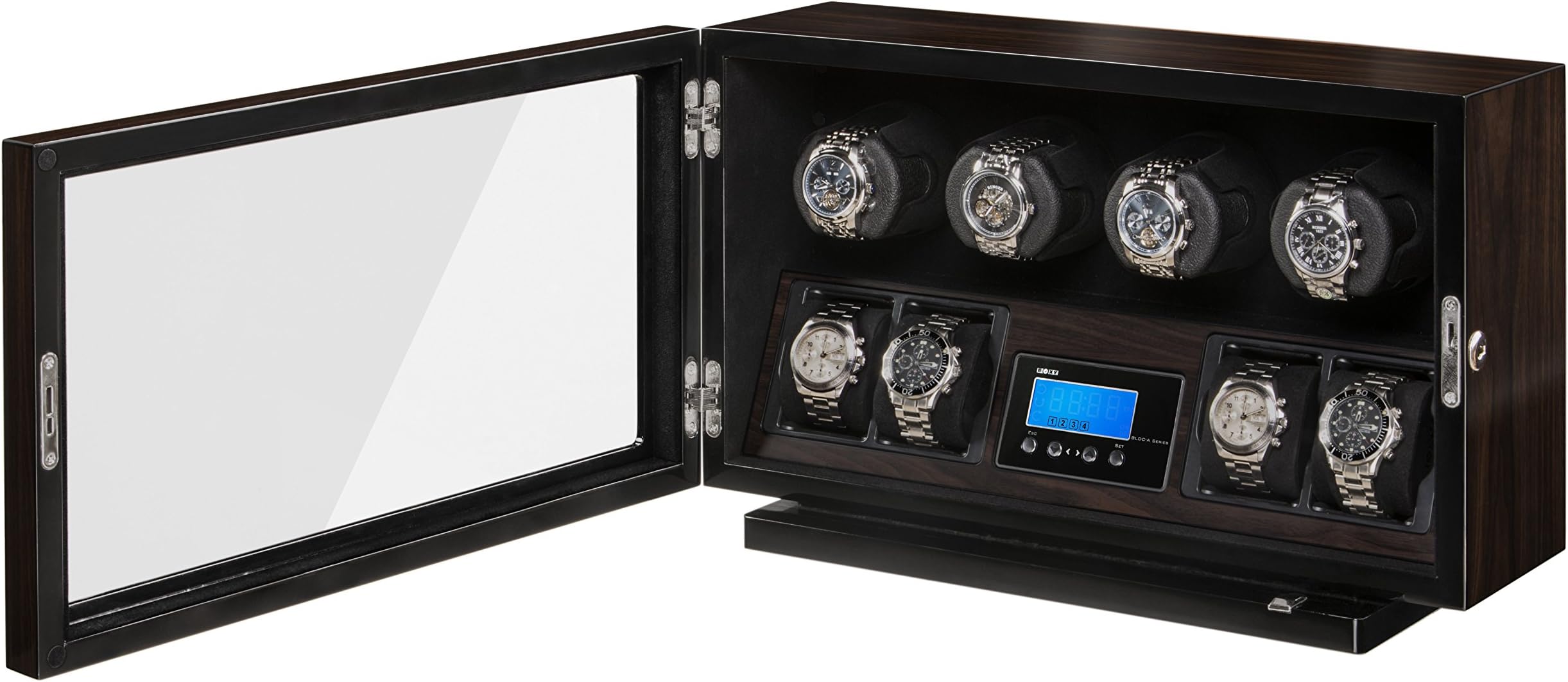 Boxy Brushless DC (BLDC) Motor Automatic Quad Watch Winder