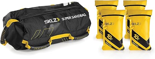 SKLZ Super Sandbag - Bolsa de peso de entrenamiento resistente para golf (10 - 40 libras)
