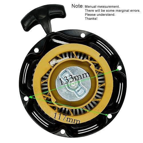 Miniatura 8 de JMCHstore Conjunto de arranque de retroceso para Monster Moto 80cc 2.8 hp, Mega Moto 105cc Mini Bike, Coleman RB100 Reaktree RT100, Motovox MBX 10,