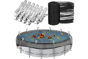 Keep Your Pool Pristine with the 24 Feet Round Leaf Net Cover
