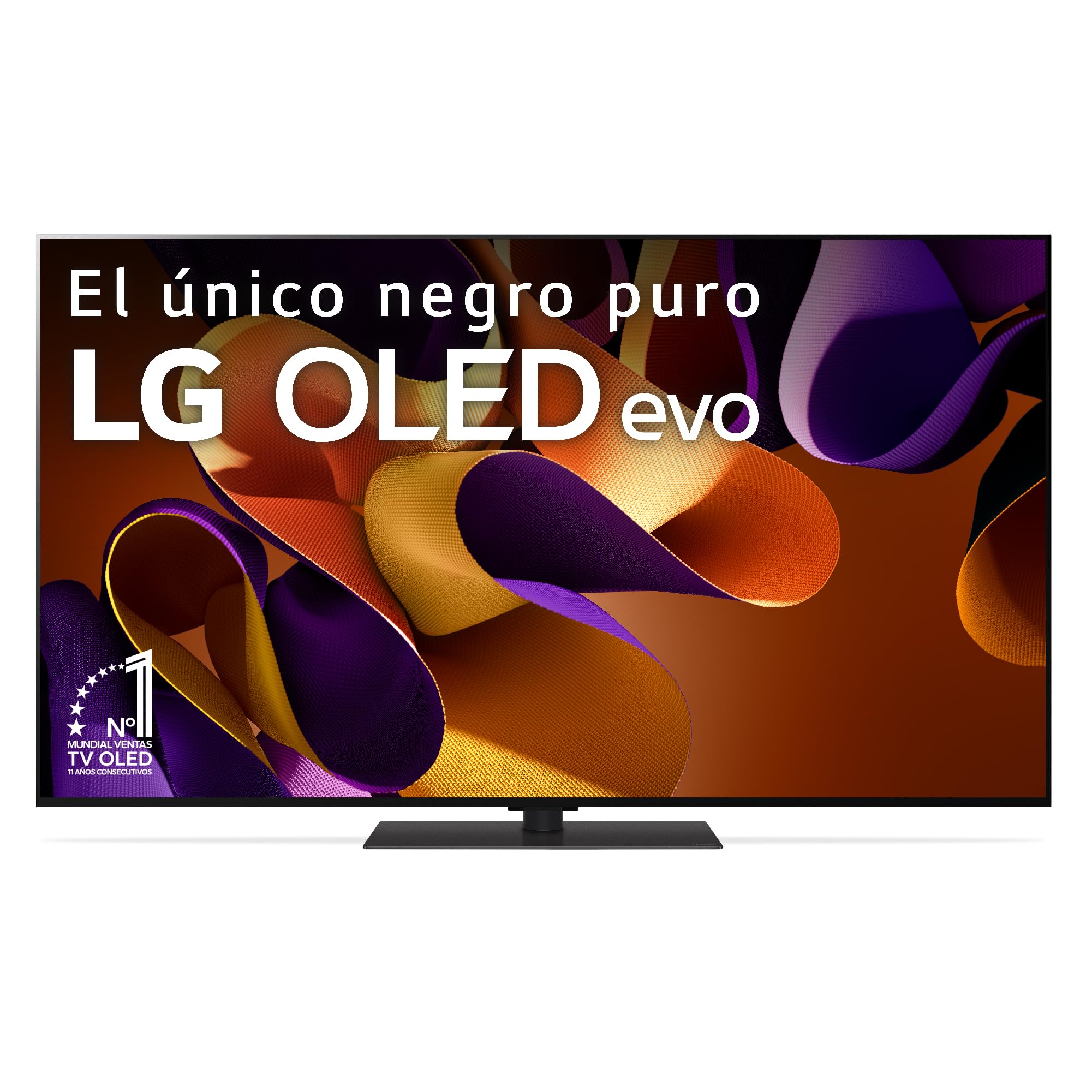 LG OLED55G46LS, 55", OLED EVO* 4K, Serie G4, Smart TV, WebOS24, Procesador a11, Dolby Vision, Dolby Atmos, webOS 24, 3840X2160,TV Gaming, 144 Hz, Negro