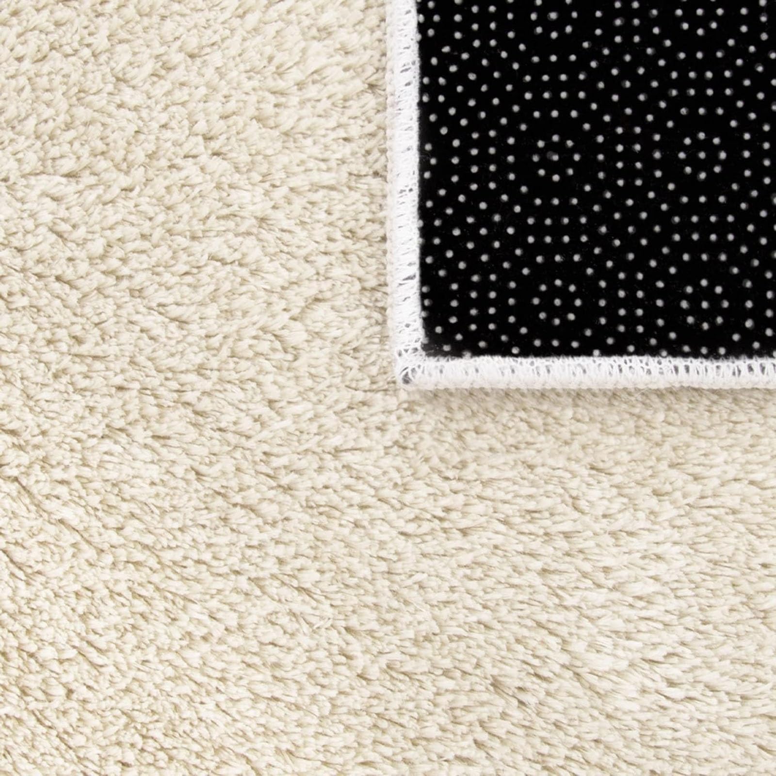 Tappeto a Pelo Corto 190 x 210 cm Morbido e Soffice Tappeto Salotto Moderno Peluche Lavabile Tappeti Antiscivolo per Soggiorno Corridoio Cameretta, 1
