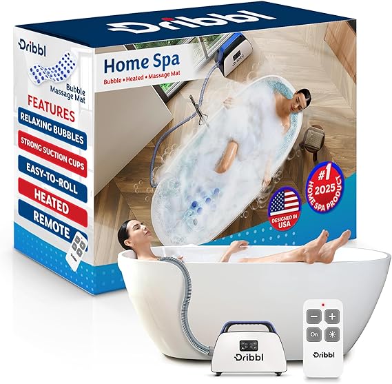 Dribbl Electric Bubble Massage Bathtub Mat Dribbl Electric Bubble Massage Bathtub Mat