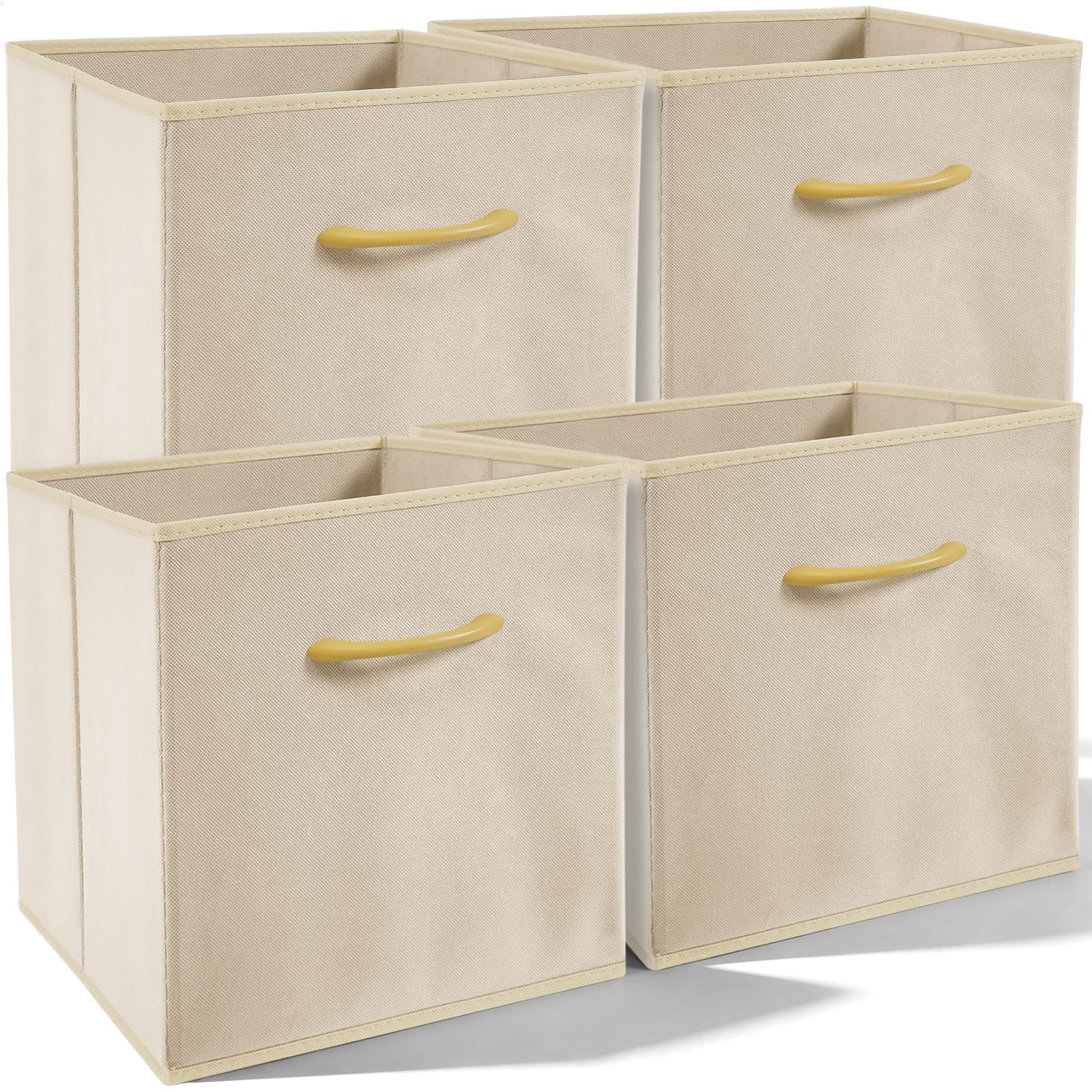 Amazing Tour Cube Storage Boxes, Foldable with Handles, 4 Pack — image 1