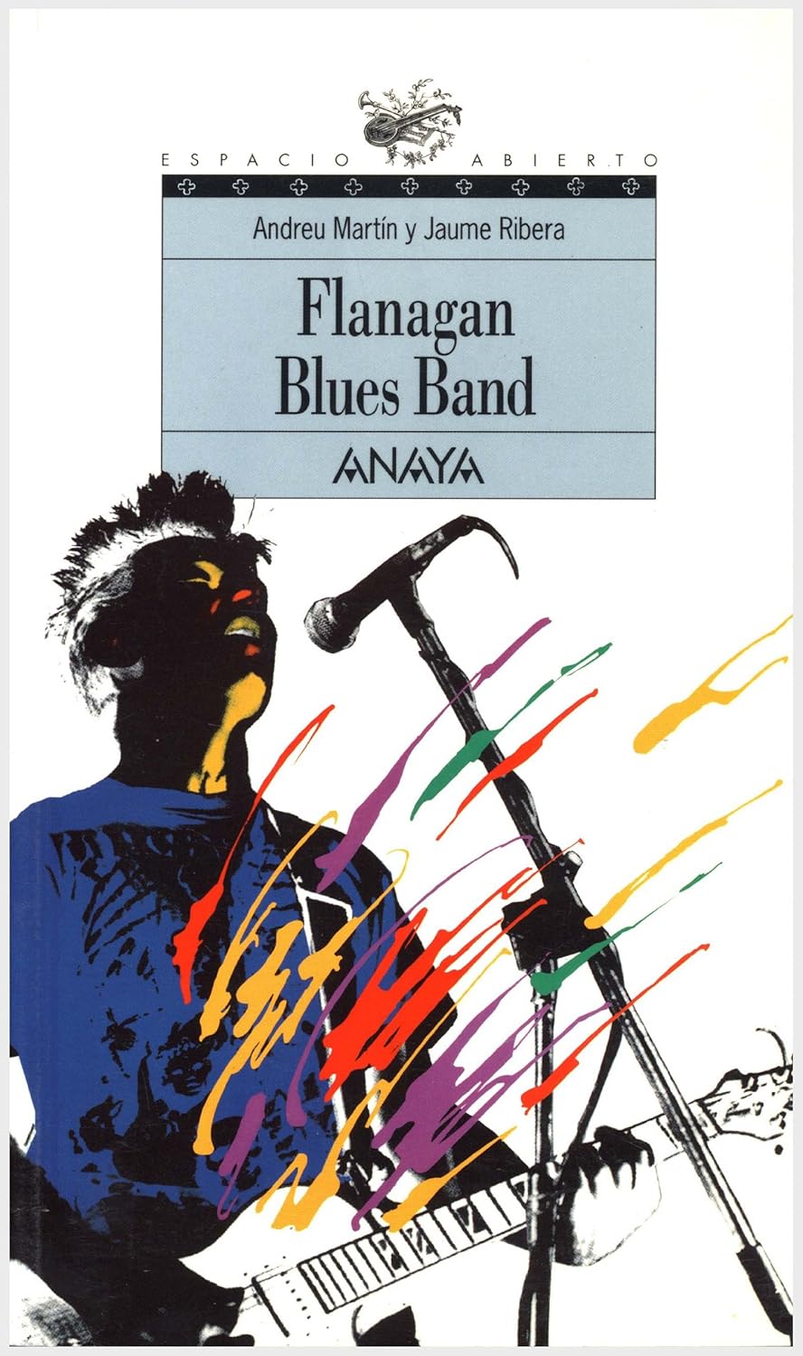 Portada del libro de suspense  Flanagan Blues Band