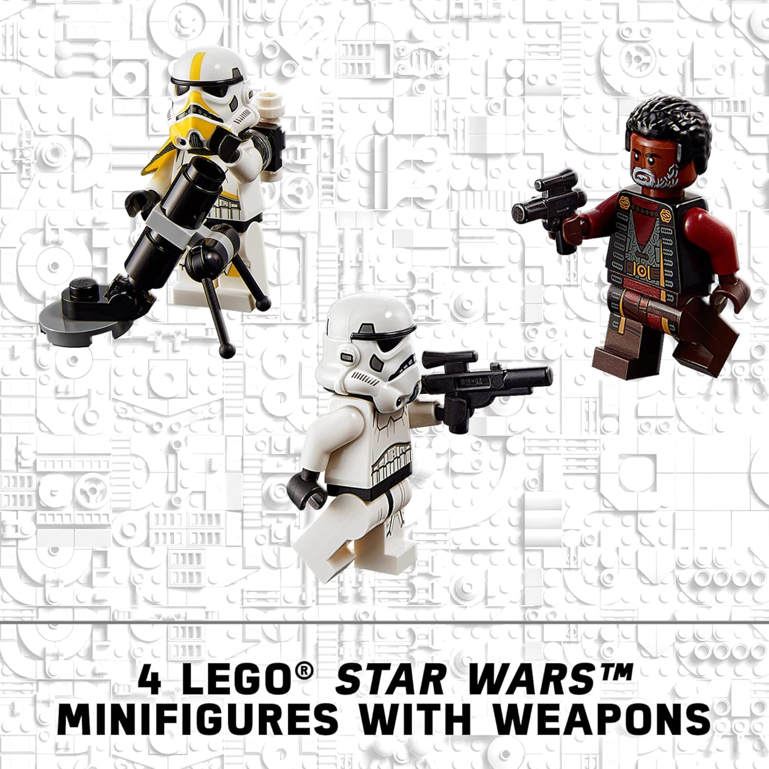 LEGO Star Wars: The Mandalorian Imperial Armored Marauder 75311 Awesome Toy Building Kit for Kids with Greef Karga and Stormtroopers; New 2021 (478 ...
