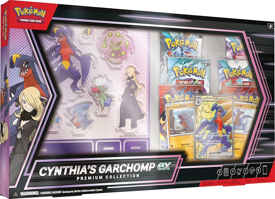 Cynthia's Garchomp EX プレミアムコレクション Amazon.com: Pokemon TCG: Cynthia's Garchomp ex Premium