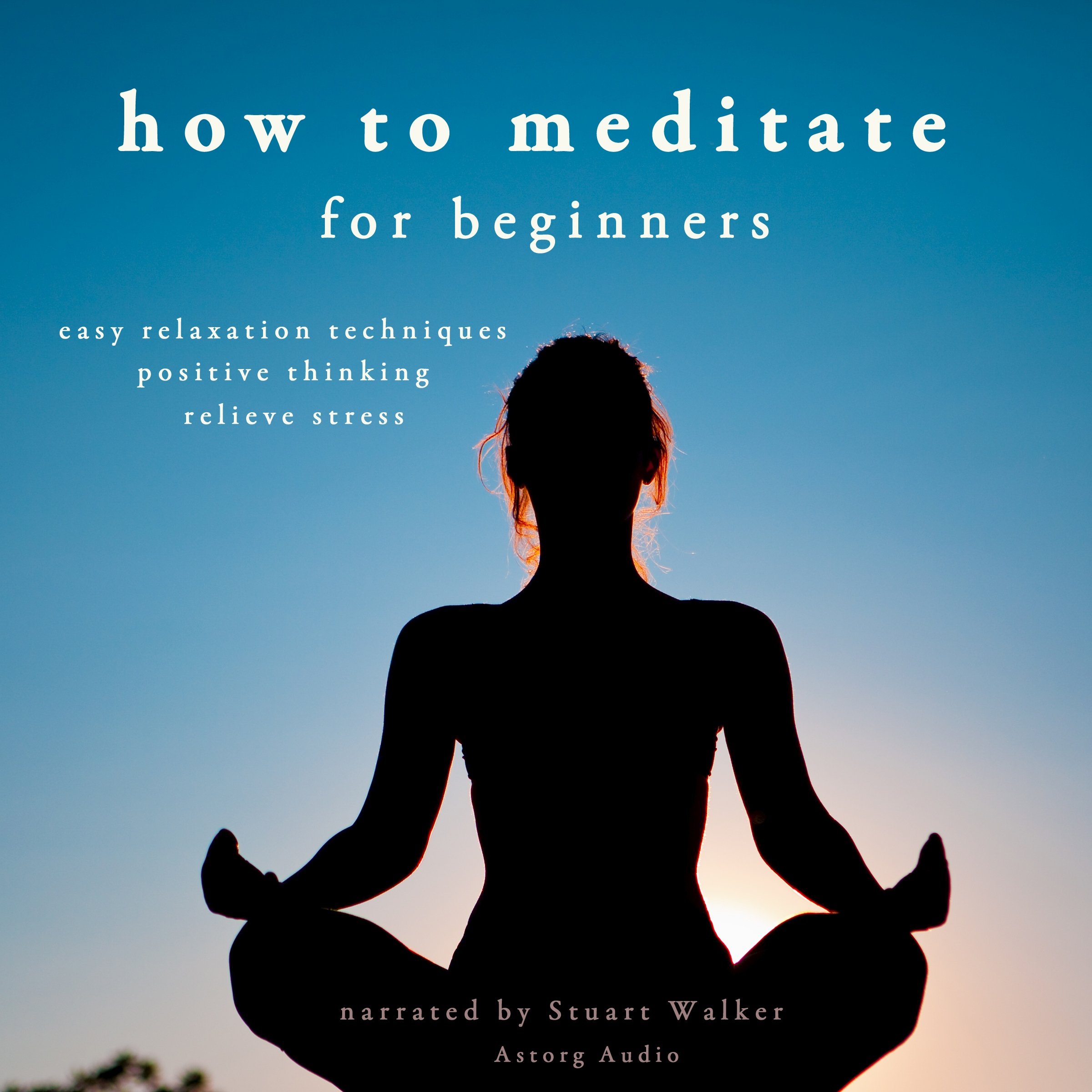 How to Meditate for Beginners: easy relaxation techniques, positive thinking, relieve stress